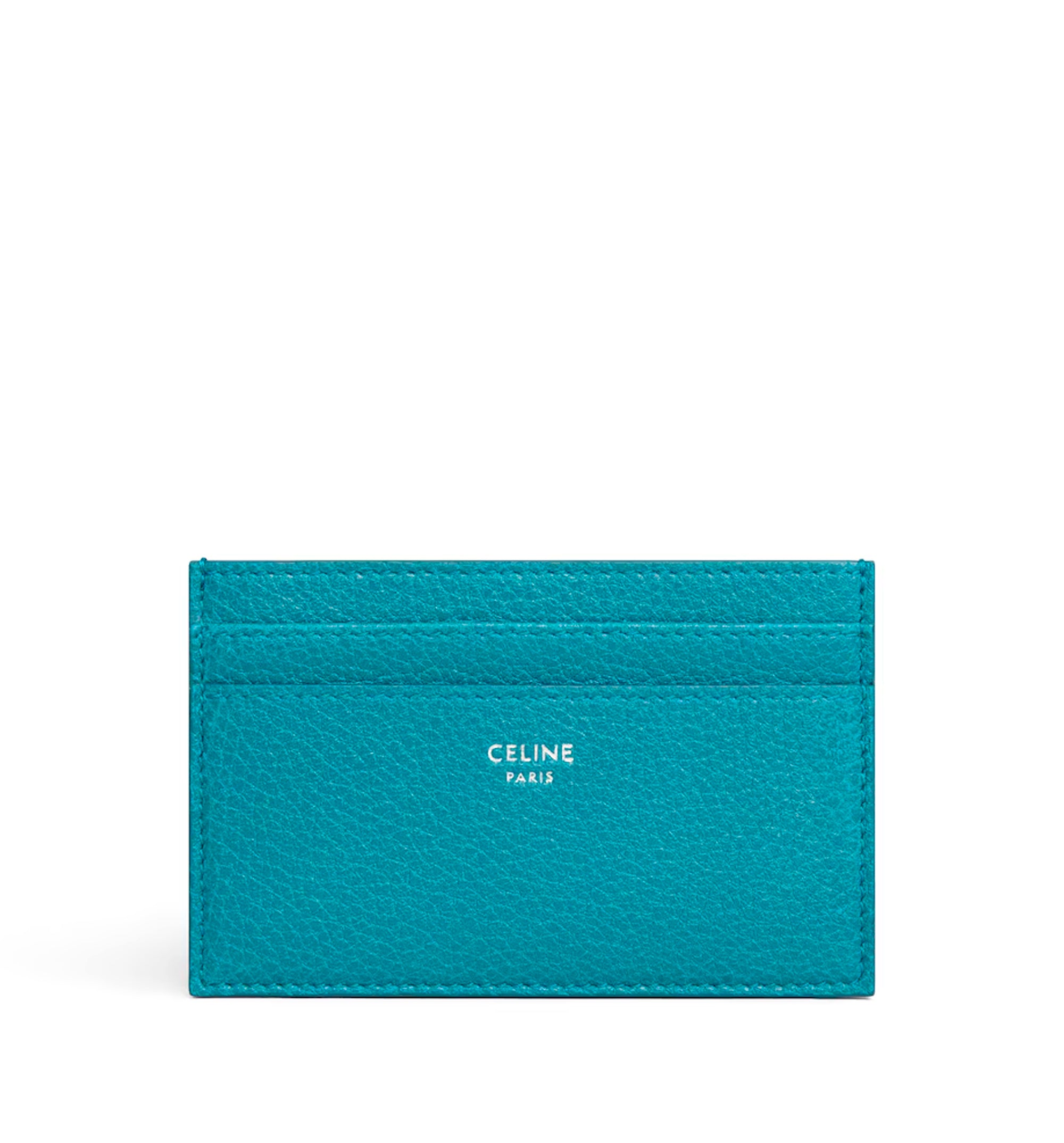 Medium Card Holder In Grained Calfskin