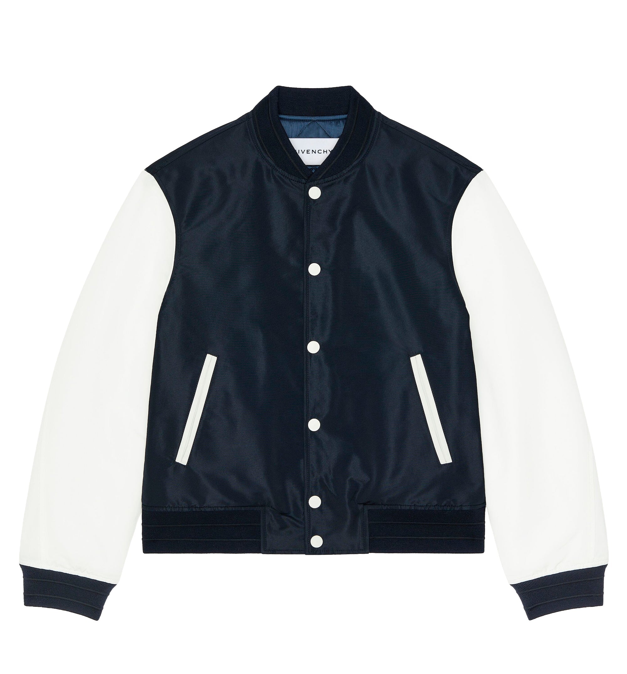 Blouson in polyfaille with Givenchy Paris embroidery