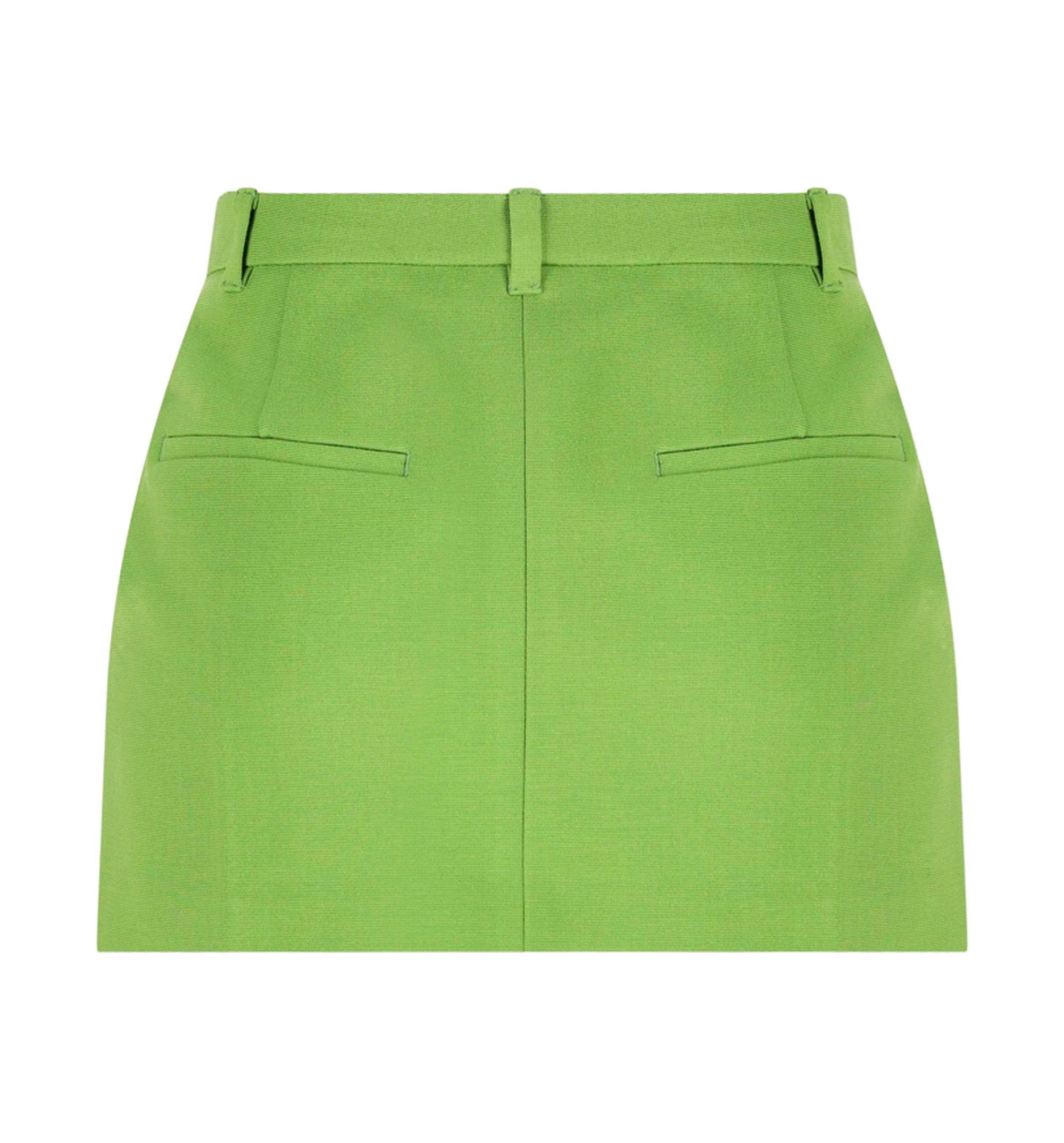 Milano rib knit miniskirt