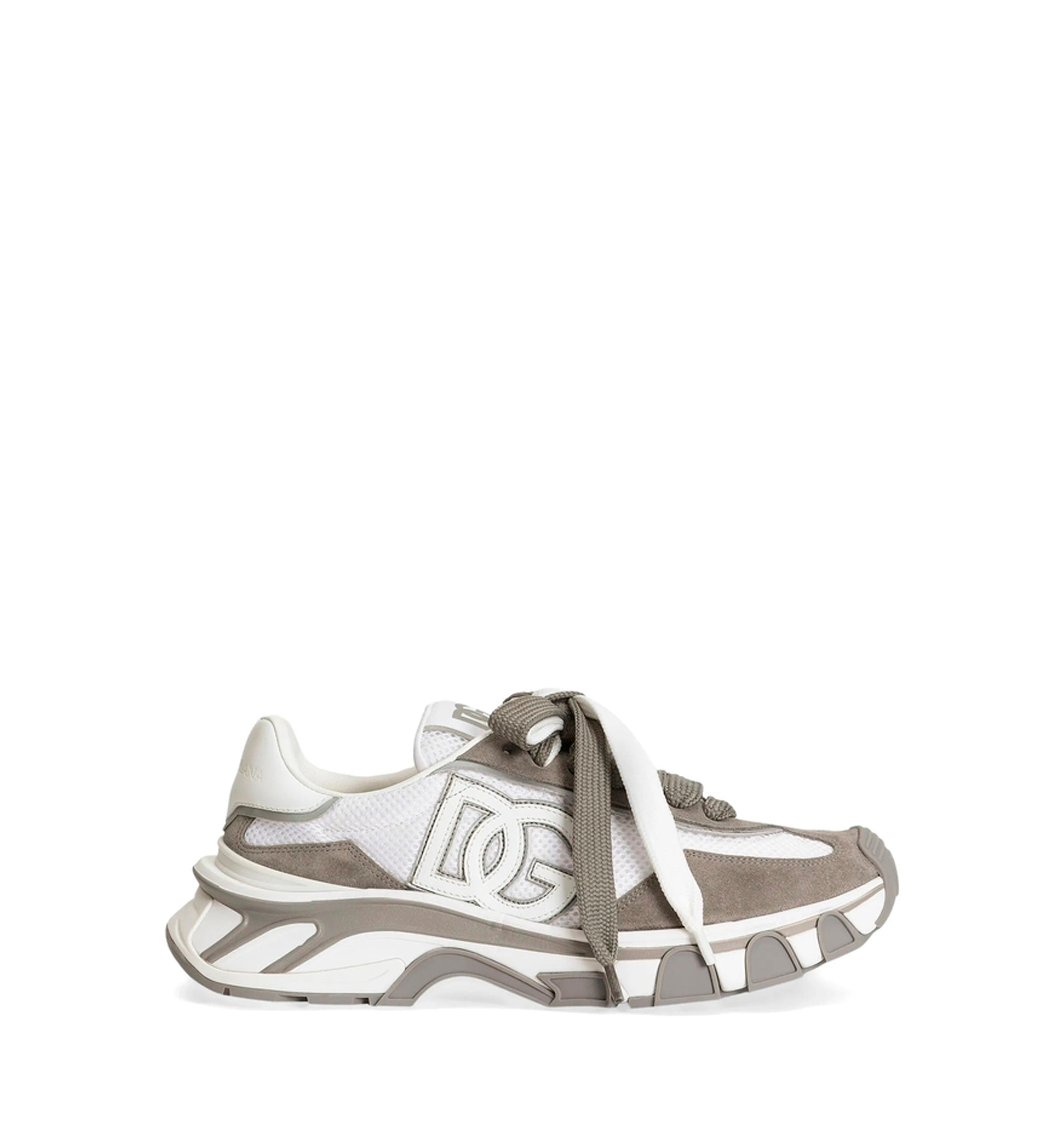 DG country road nylon and leather sneakers