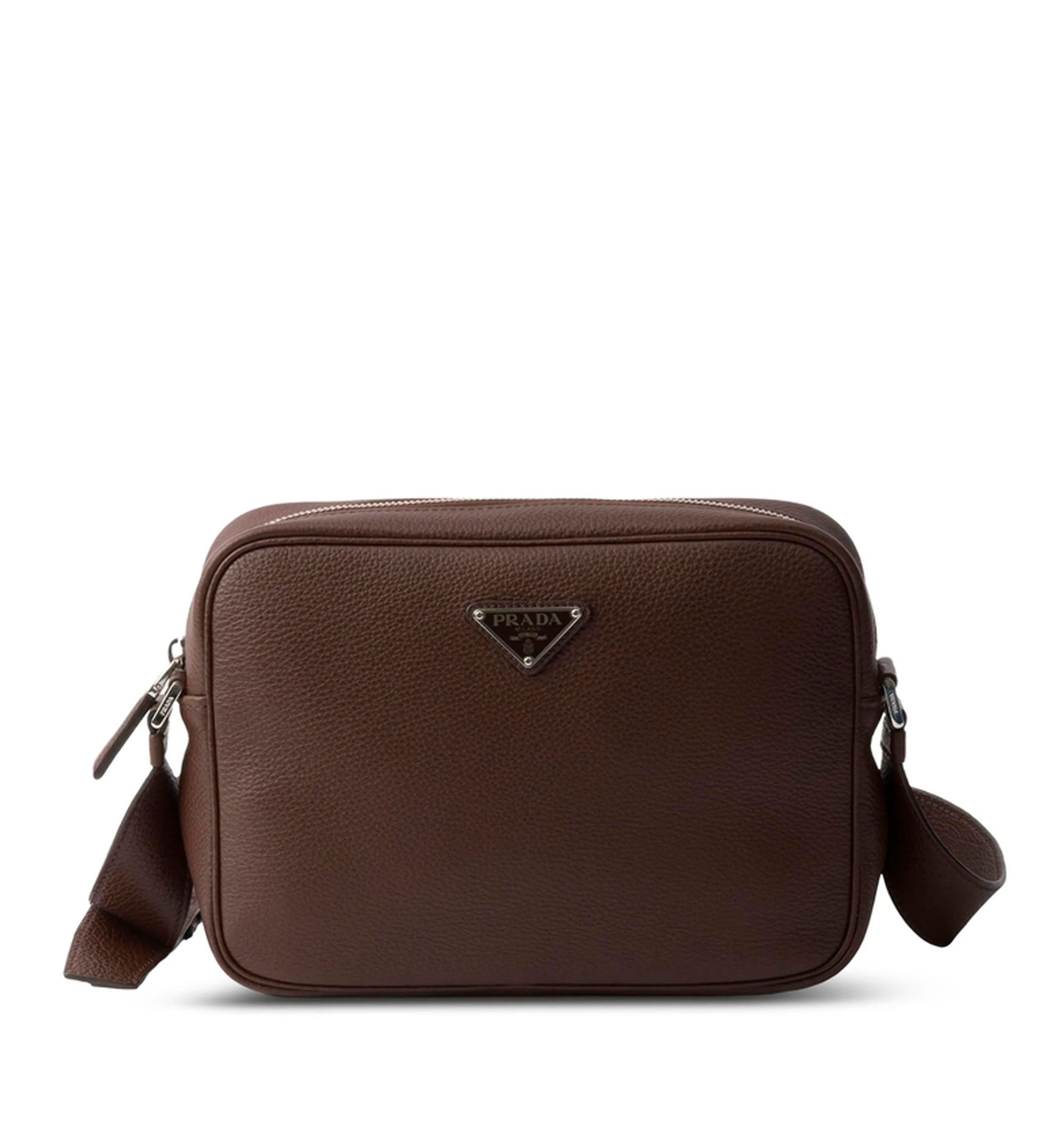 Leather shoulder bag