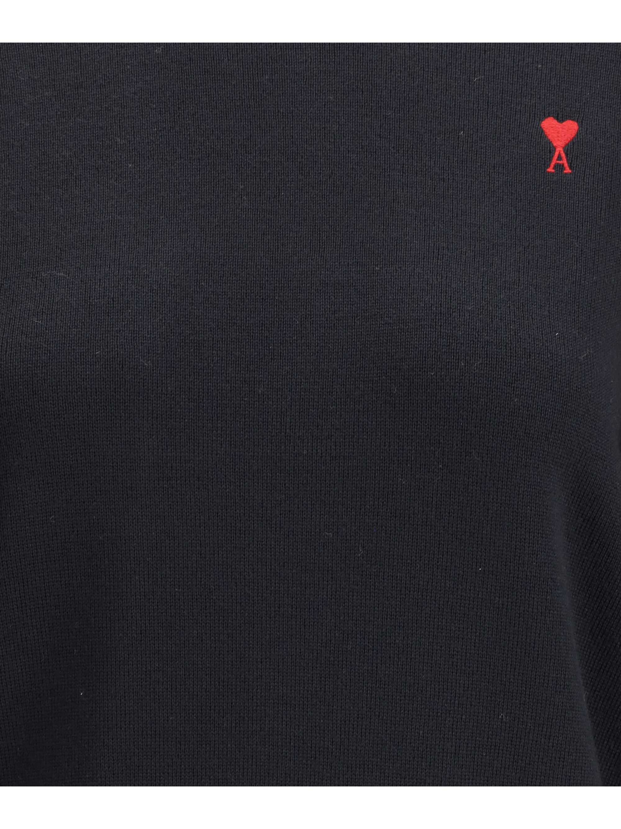 Wool Ami De Coeur Crewneck Sweater