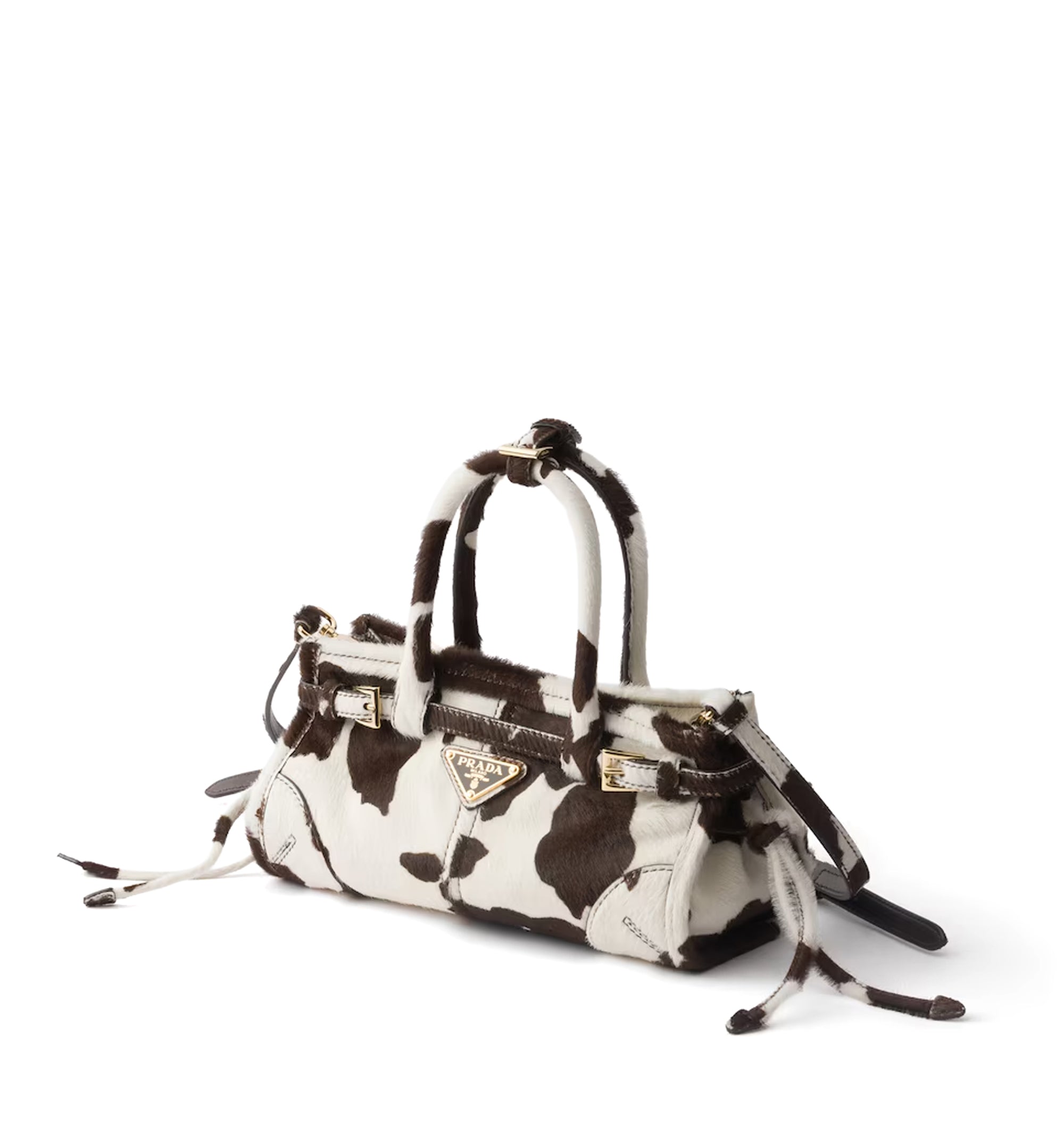 Prada Bonnie mini printed leather handbag