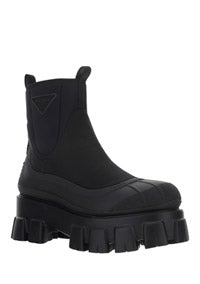 Monolith Re-Nylon Gabardine Boots - Black