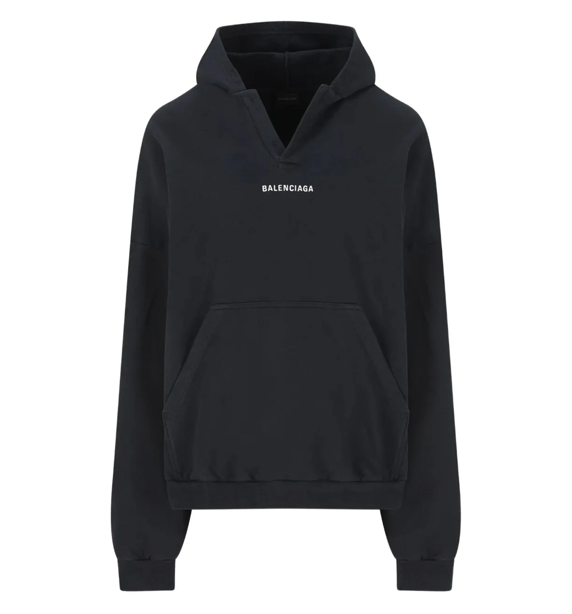 Back Polo Hoodie