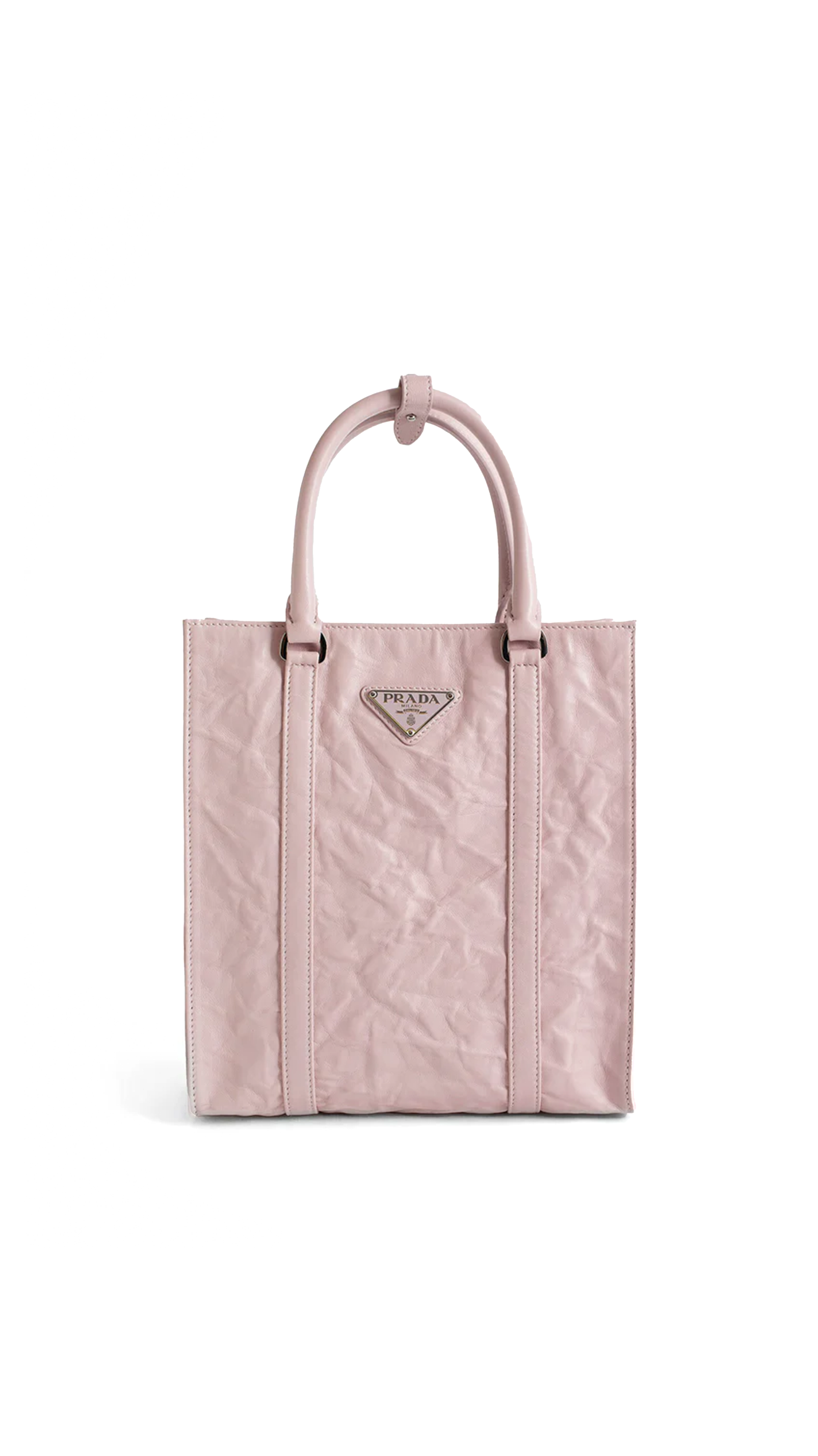 Prada Women's Small Antique Nappa Leather Top Handle Bag