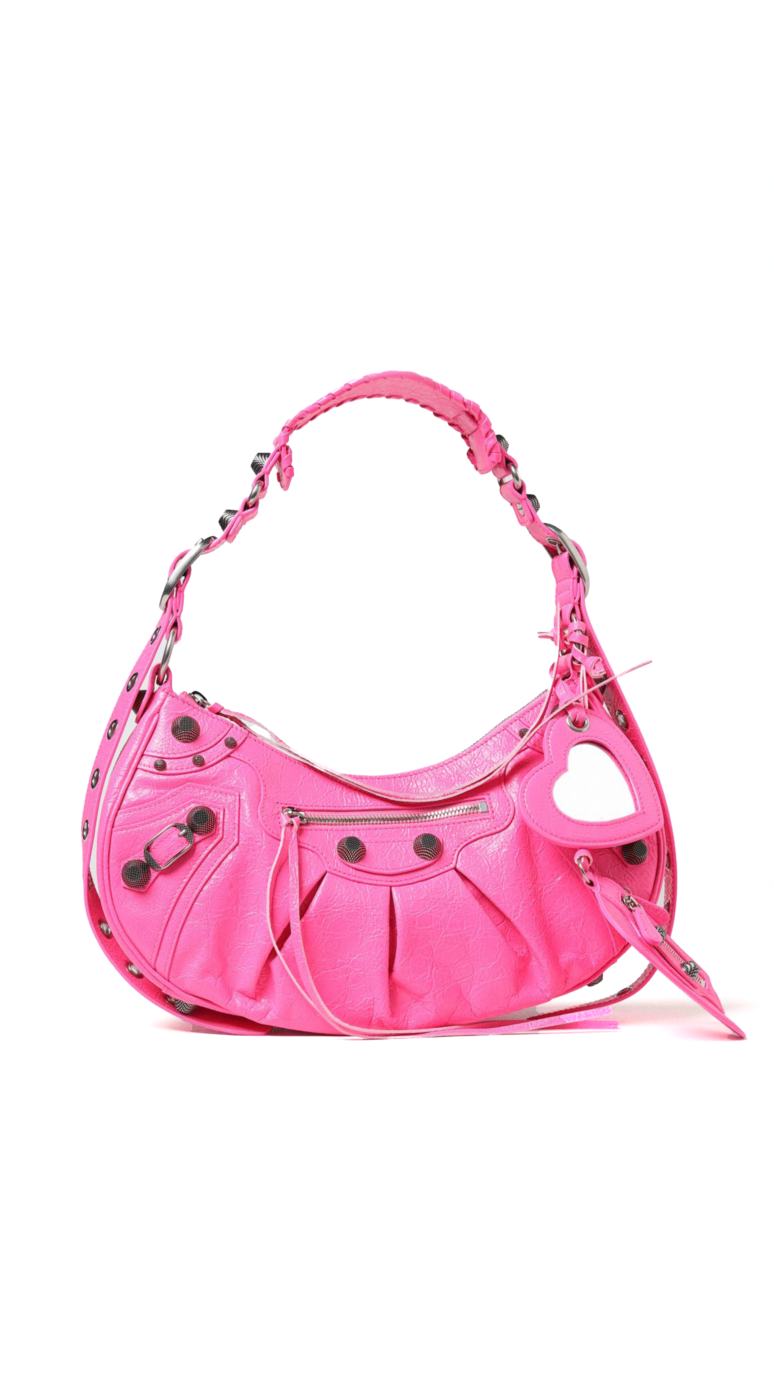 Le Cagole XS Shoulder Bag - Fluo Pink