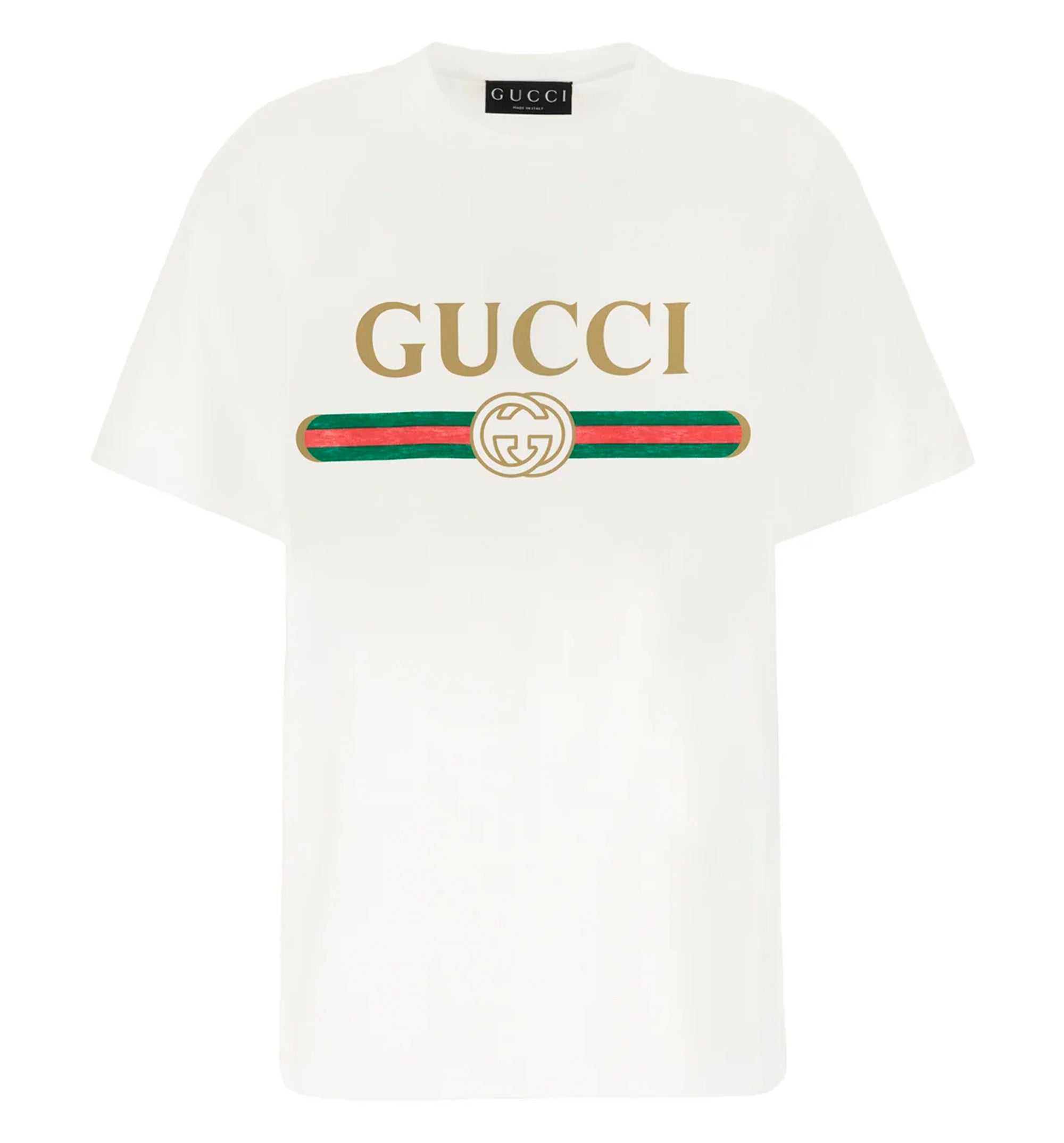 Cotton jersey and silk T-shirt with print