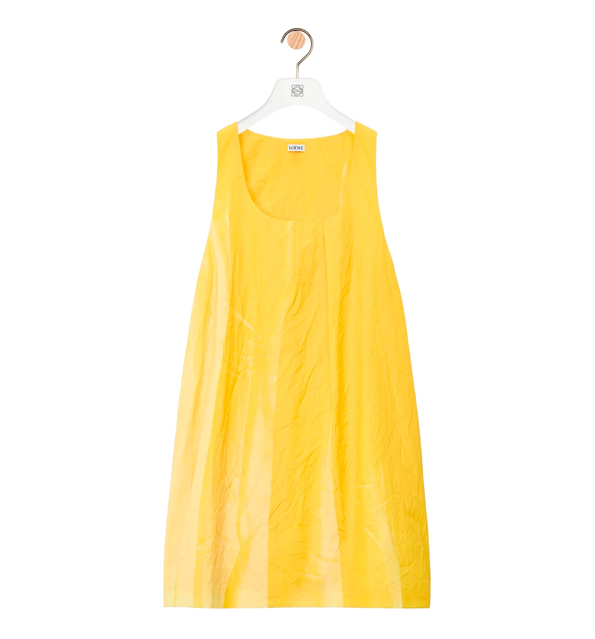 Dress in technical cotton