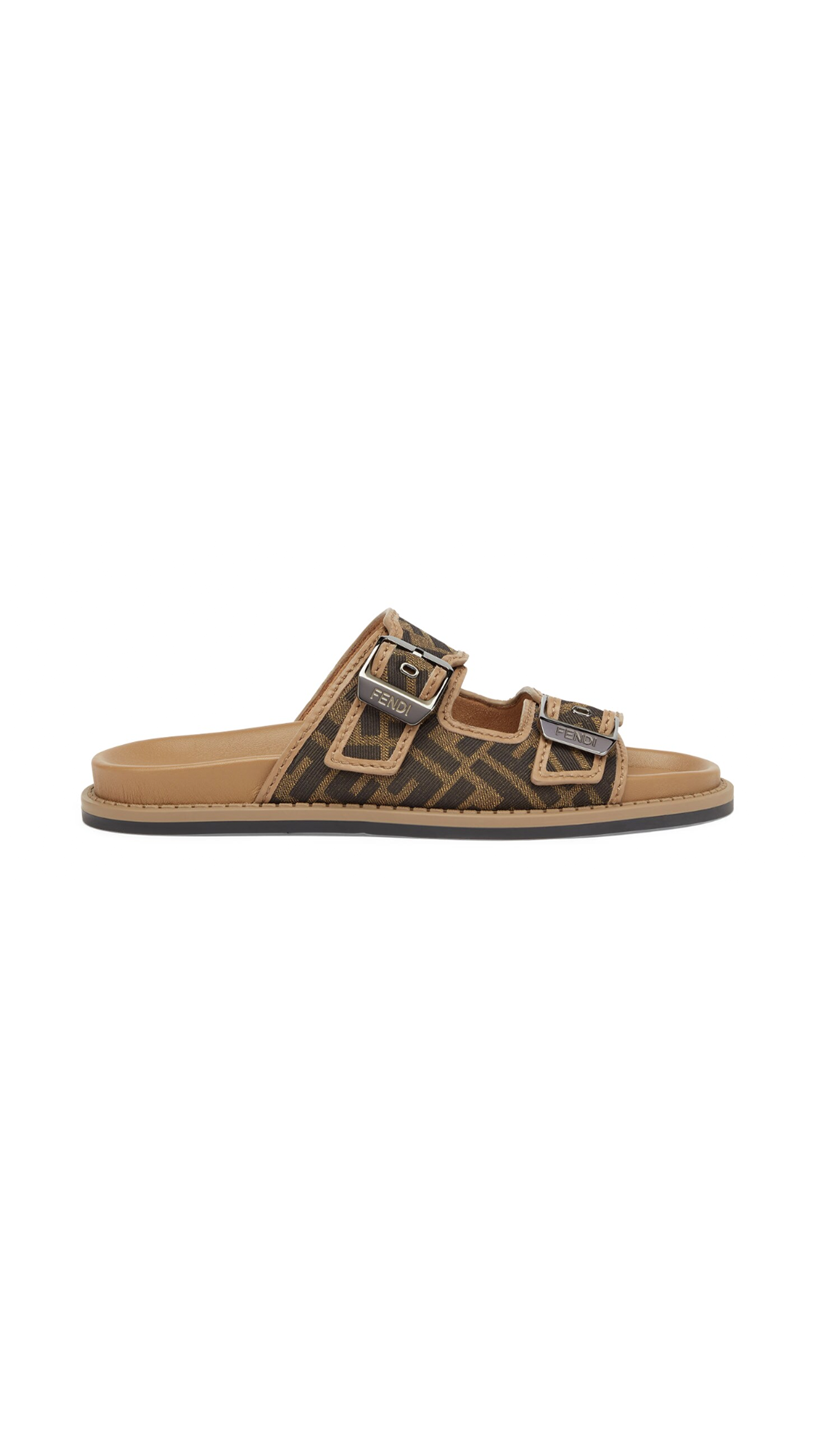 Fendi Feel Sandals - Brown