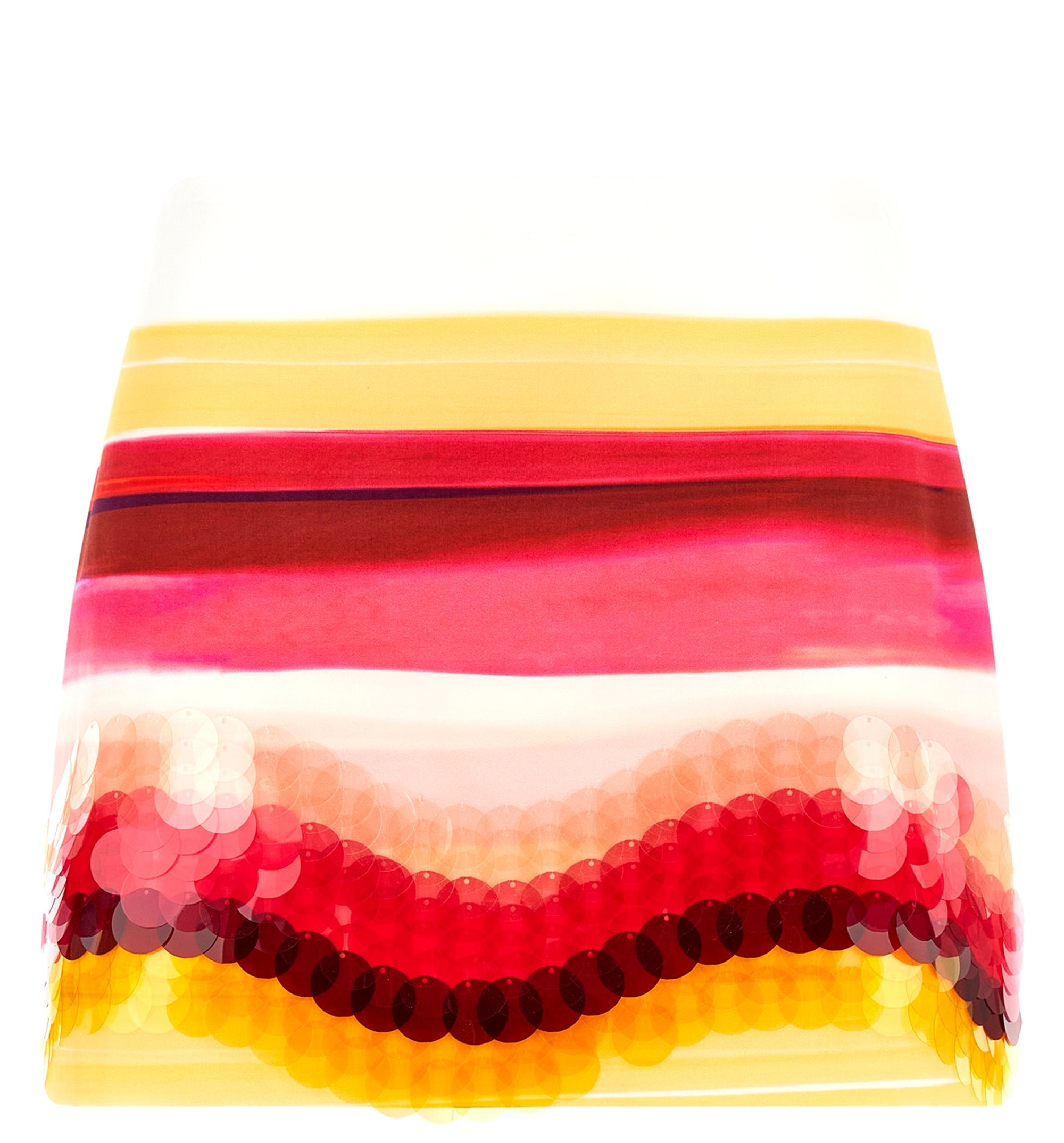 Striped Cotton Skirt Multicolor