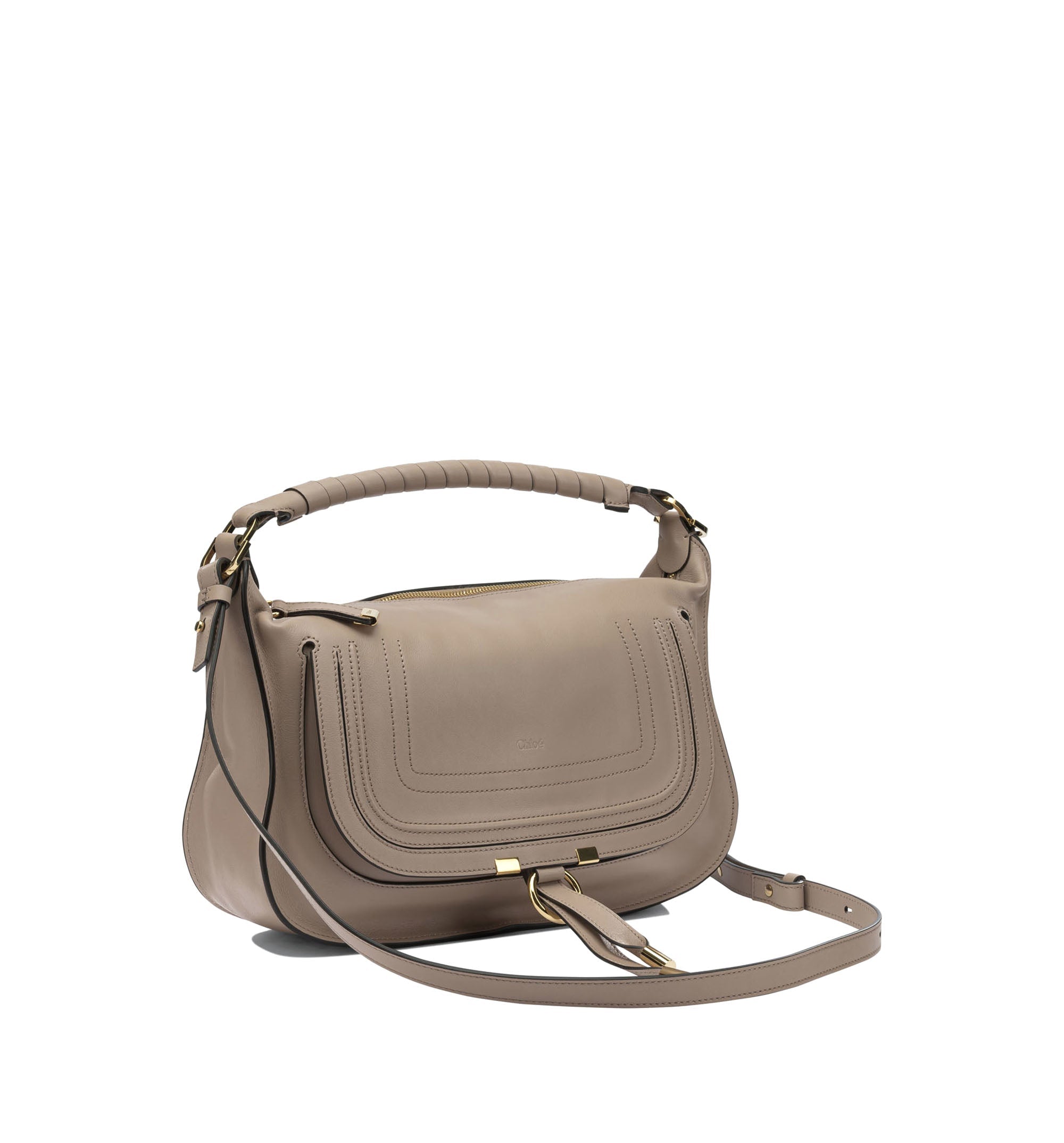 Small Marcie Shoulder Bag In Soft Leather