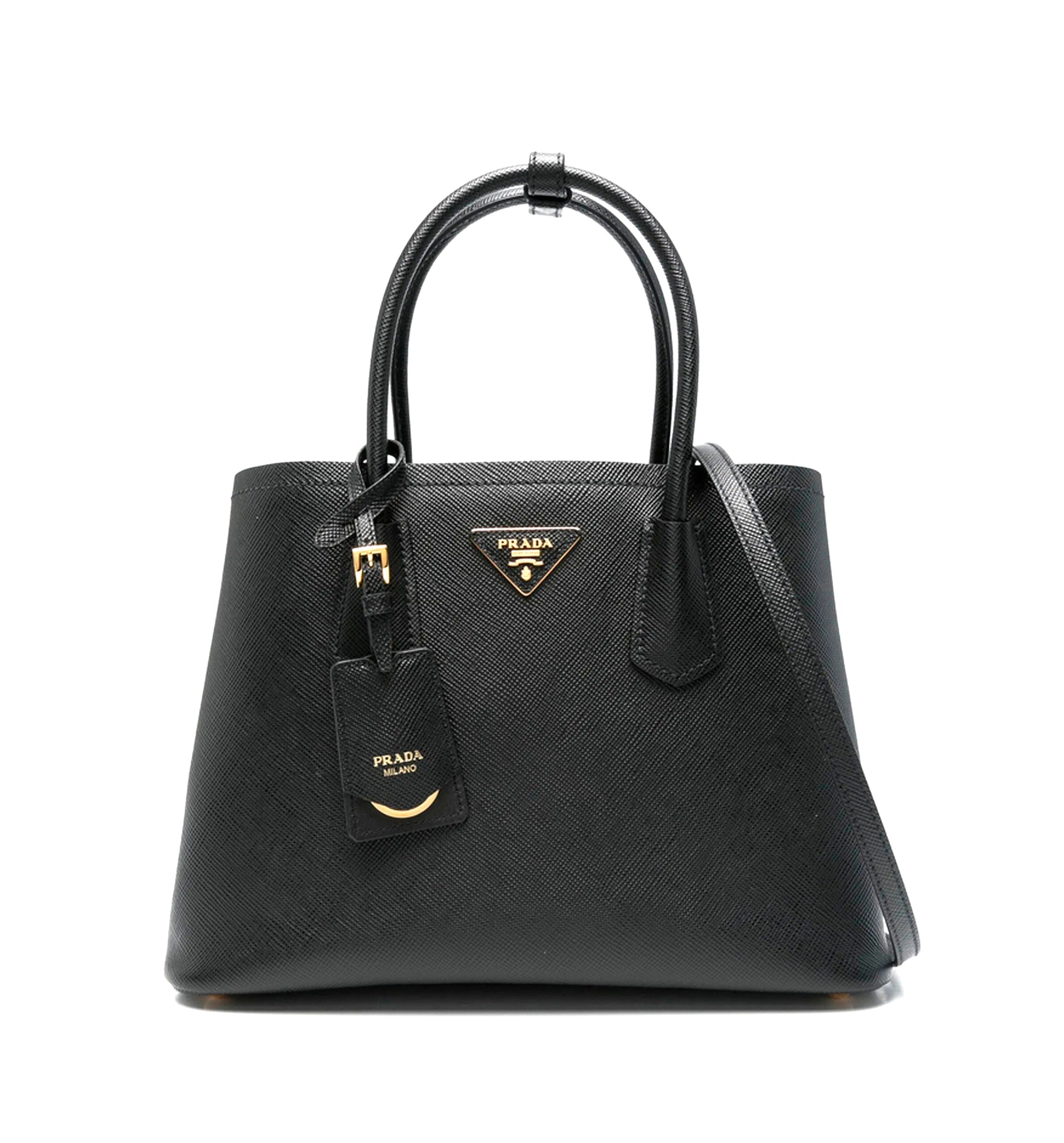 Prada Double medium Saffiano leather bag