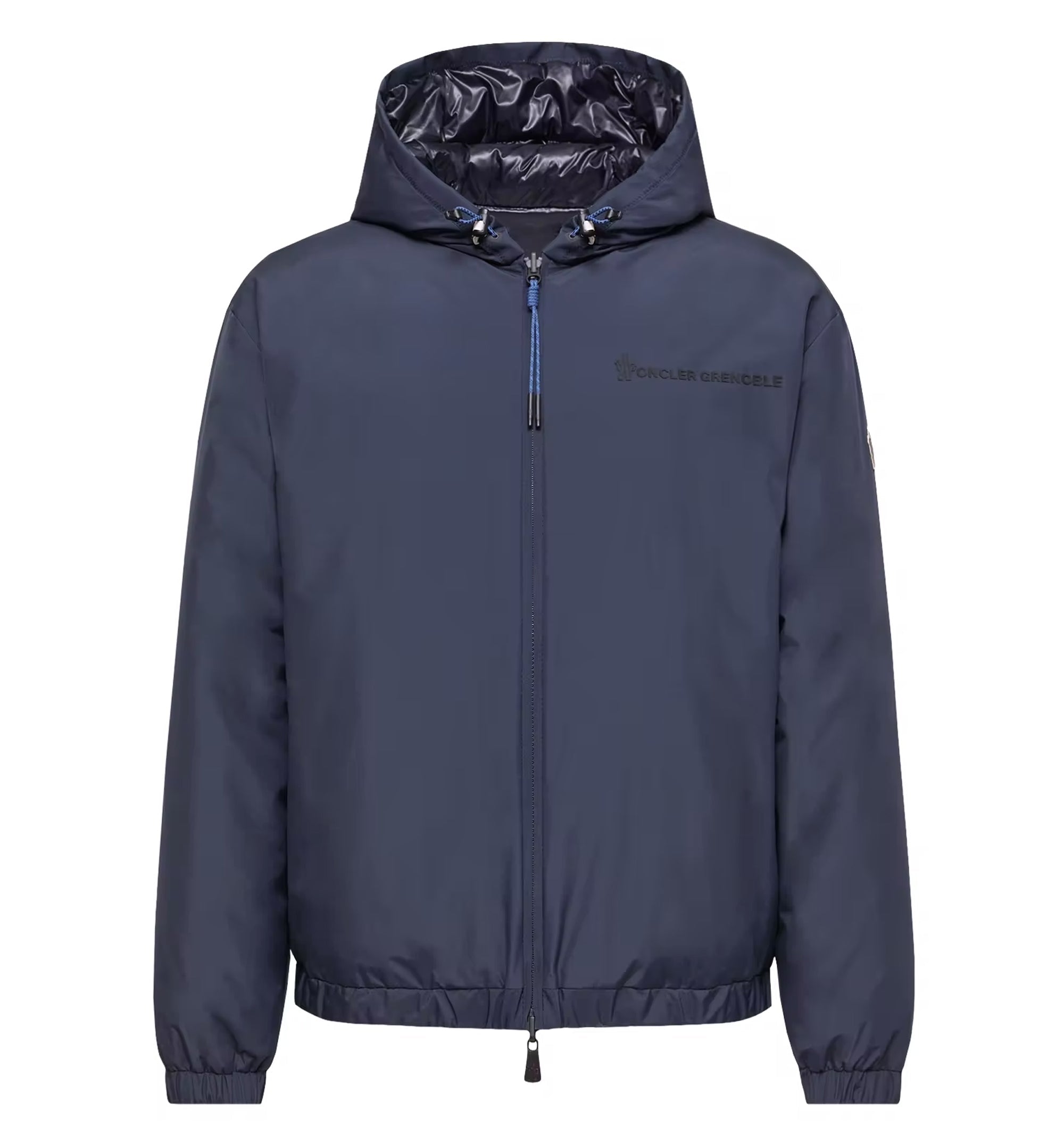 Berguns Reversible Hooded Down Bomber Jacket