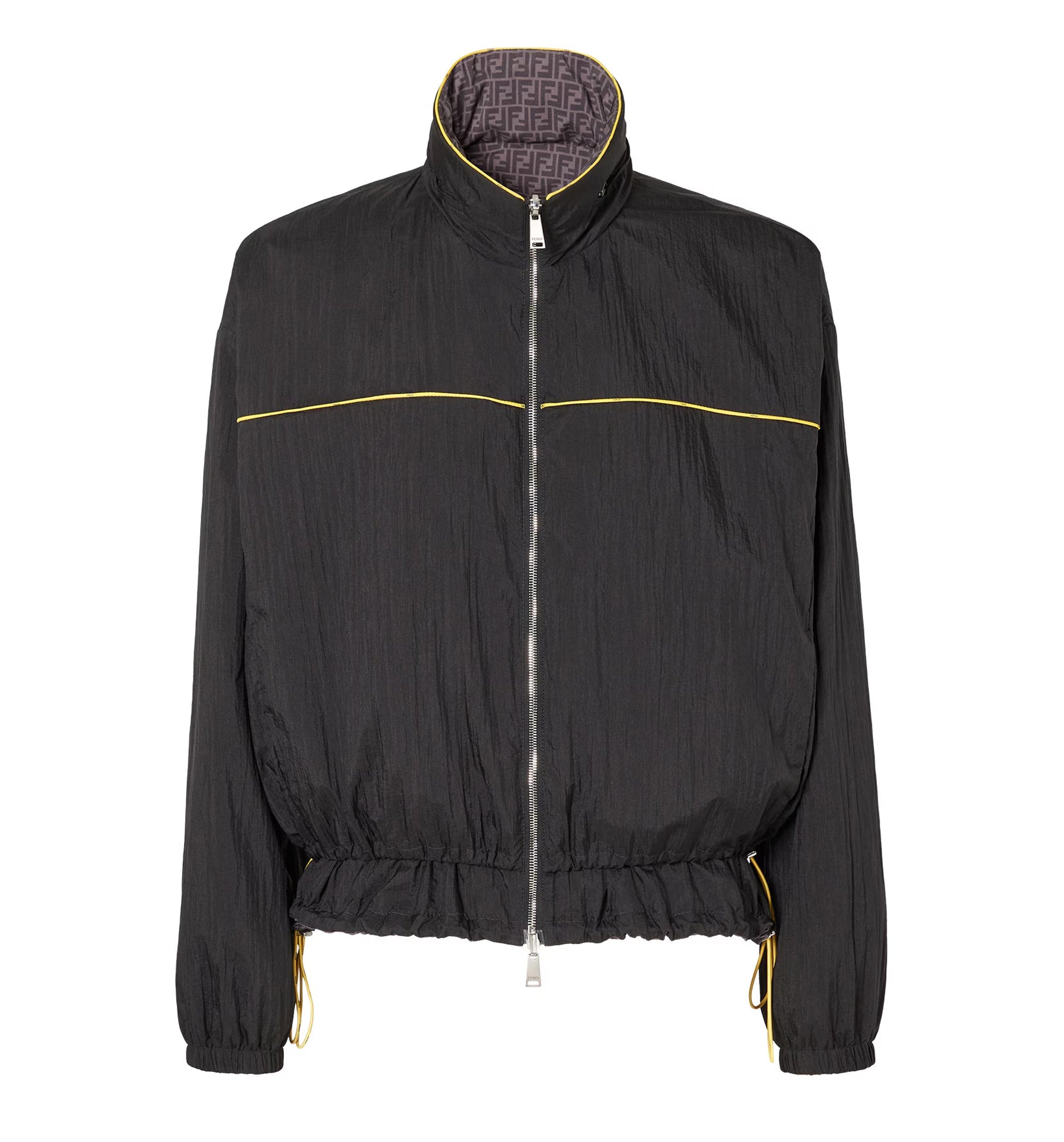 Reversible nylon jacket