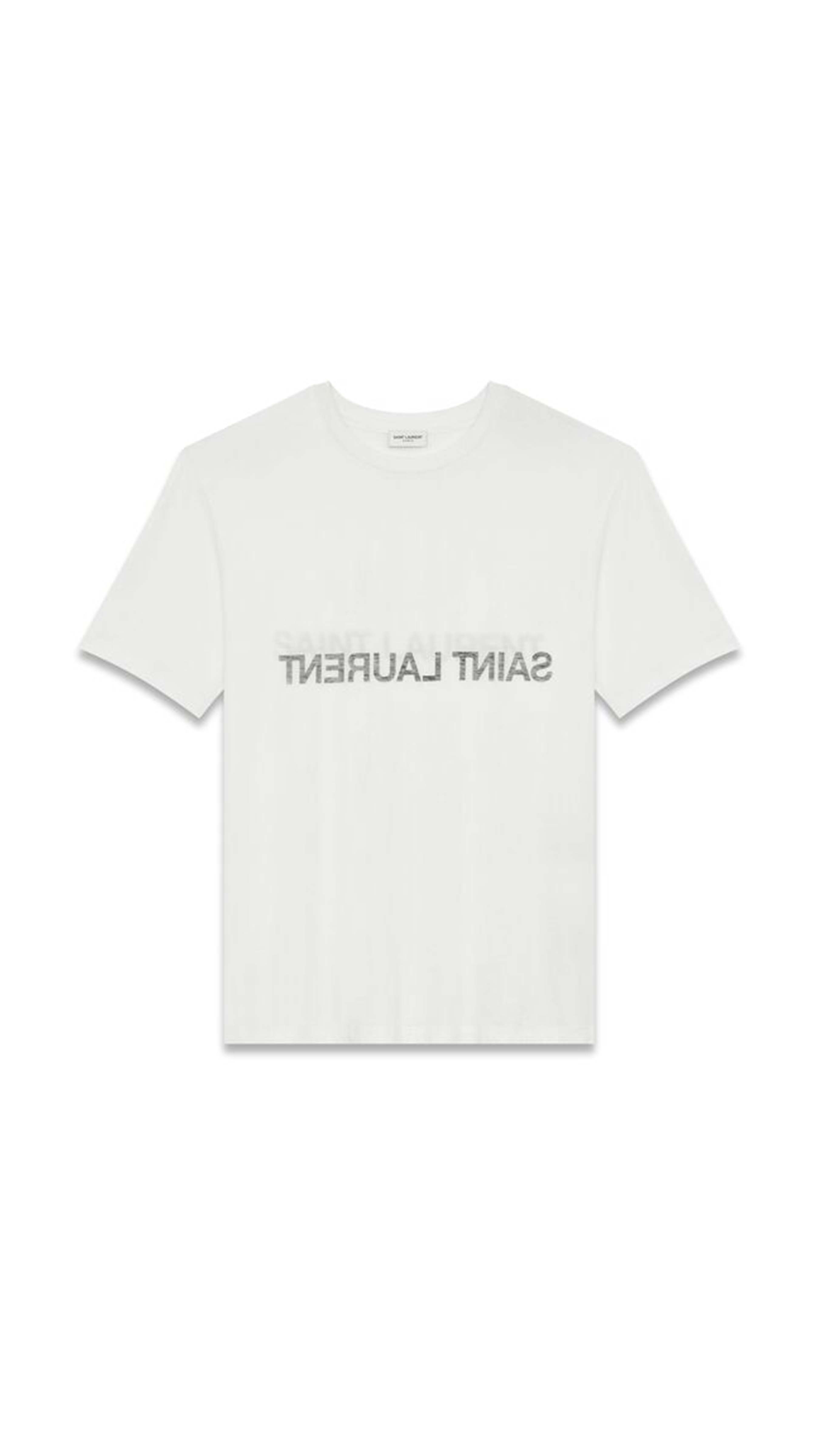 Saint Laurent Reverse T-Shirt - White