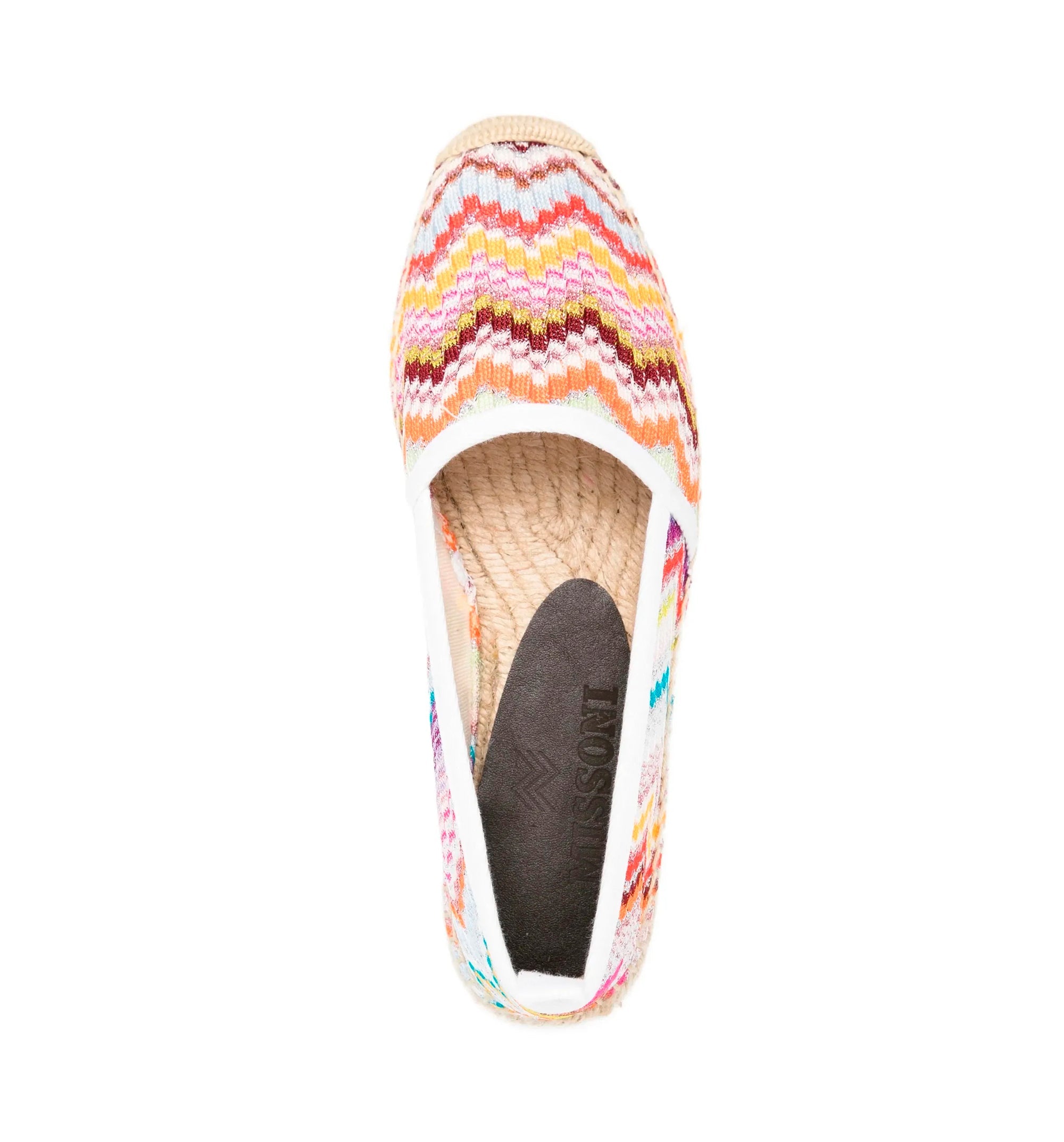 Chevron-pattern Espadrilles