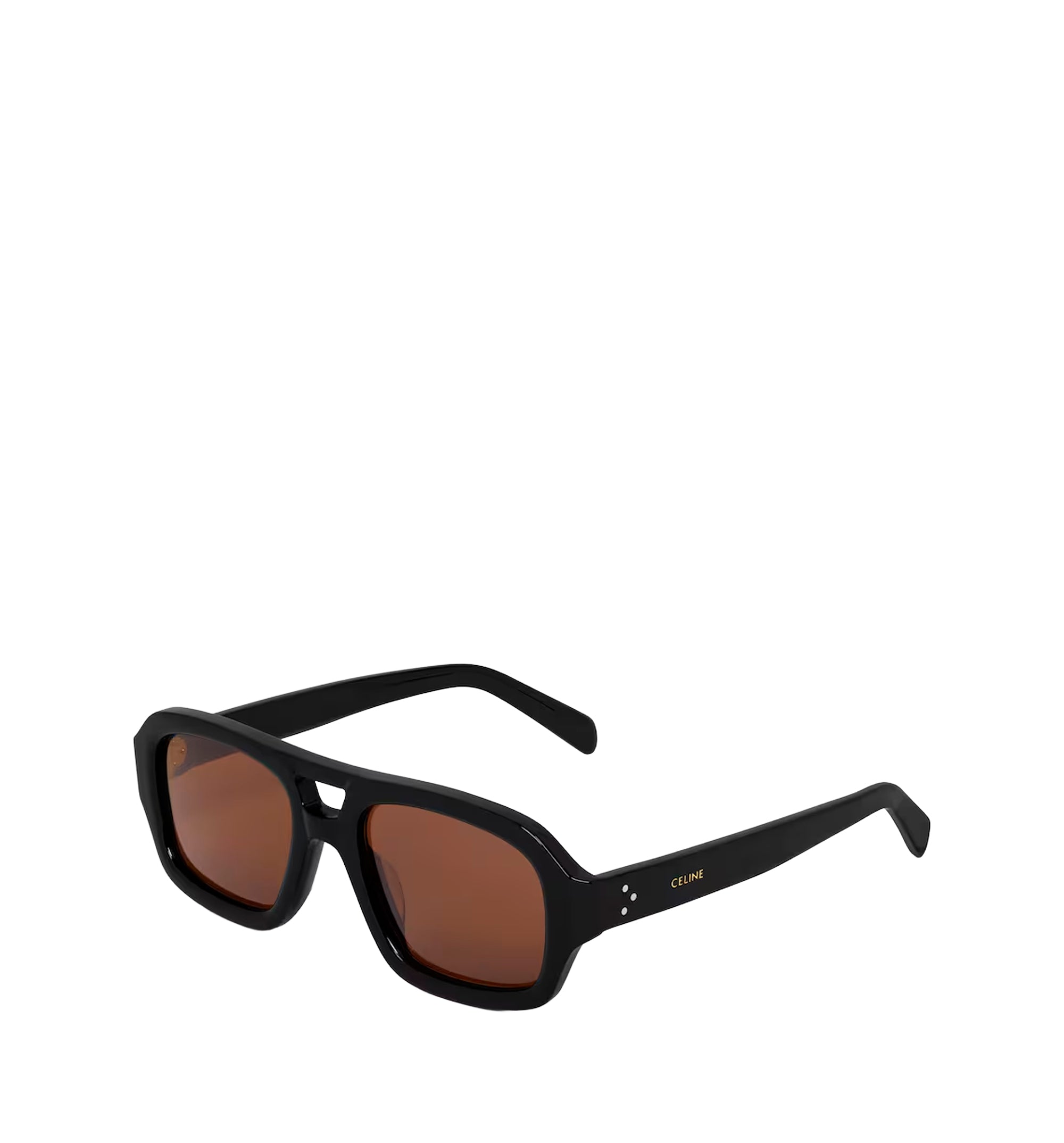 Black Frame 62 Sunglasses In Acetate