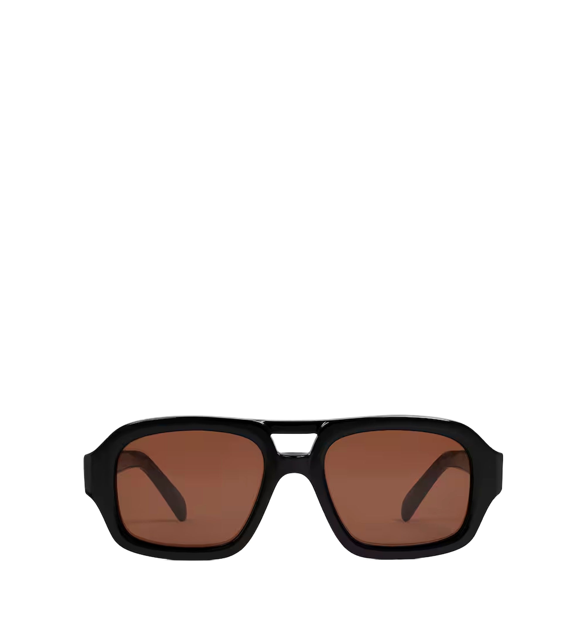 Black Frame 62 Sunglasses In Acetate