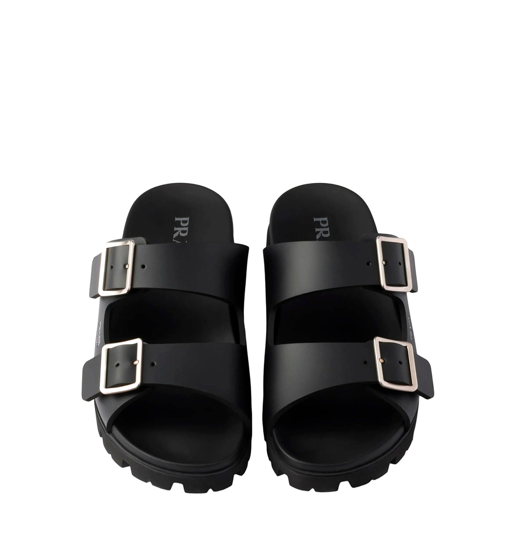 Rubber strap sandals