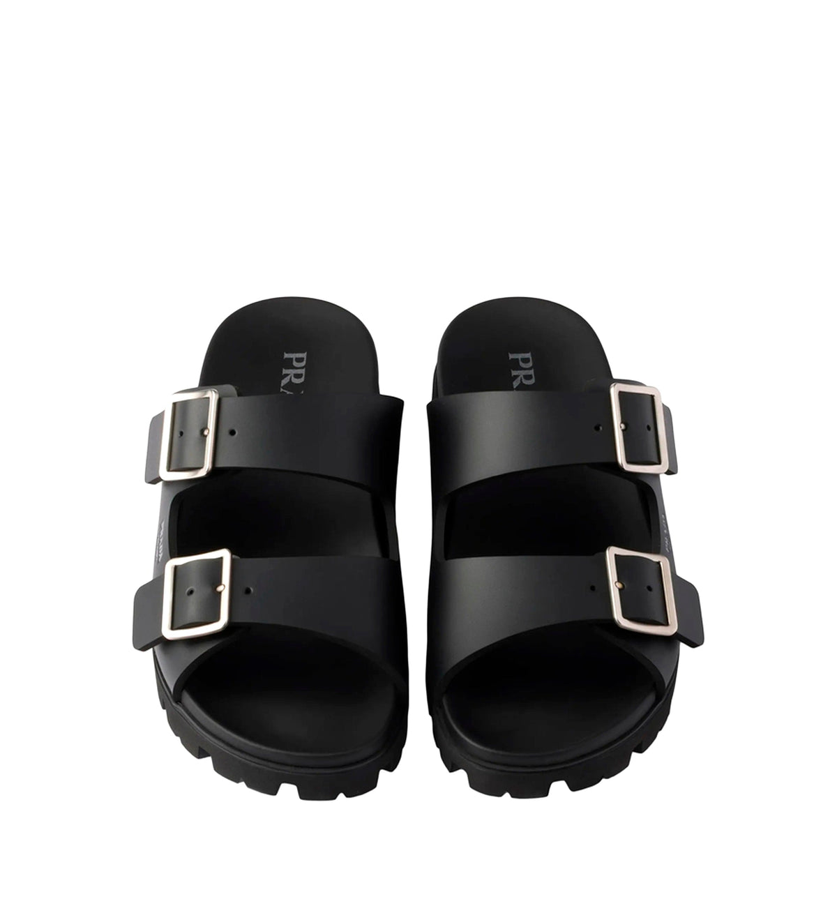 Rubber strap sandals