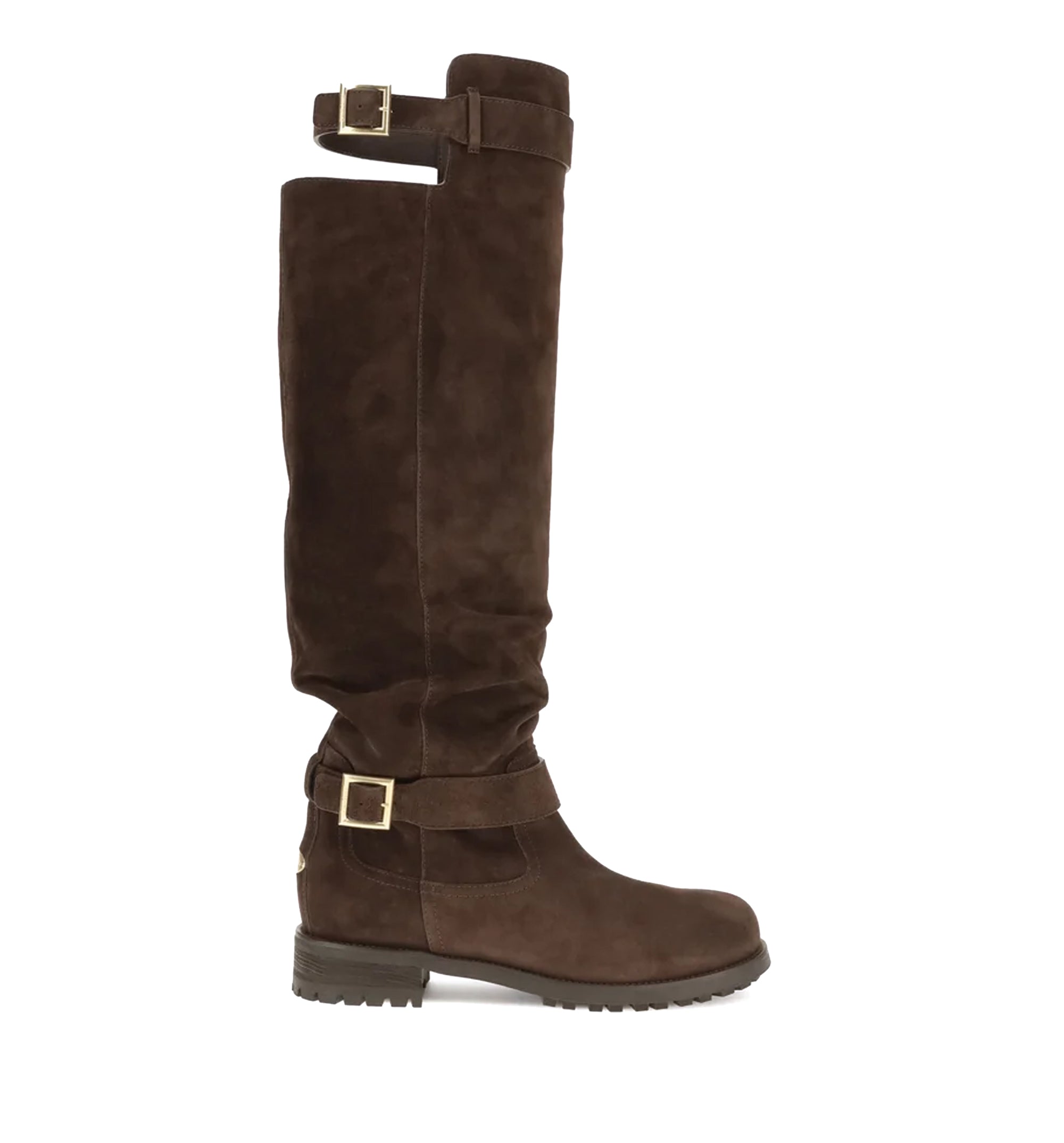 Knee-high biker Boots