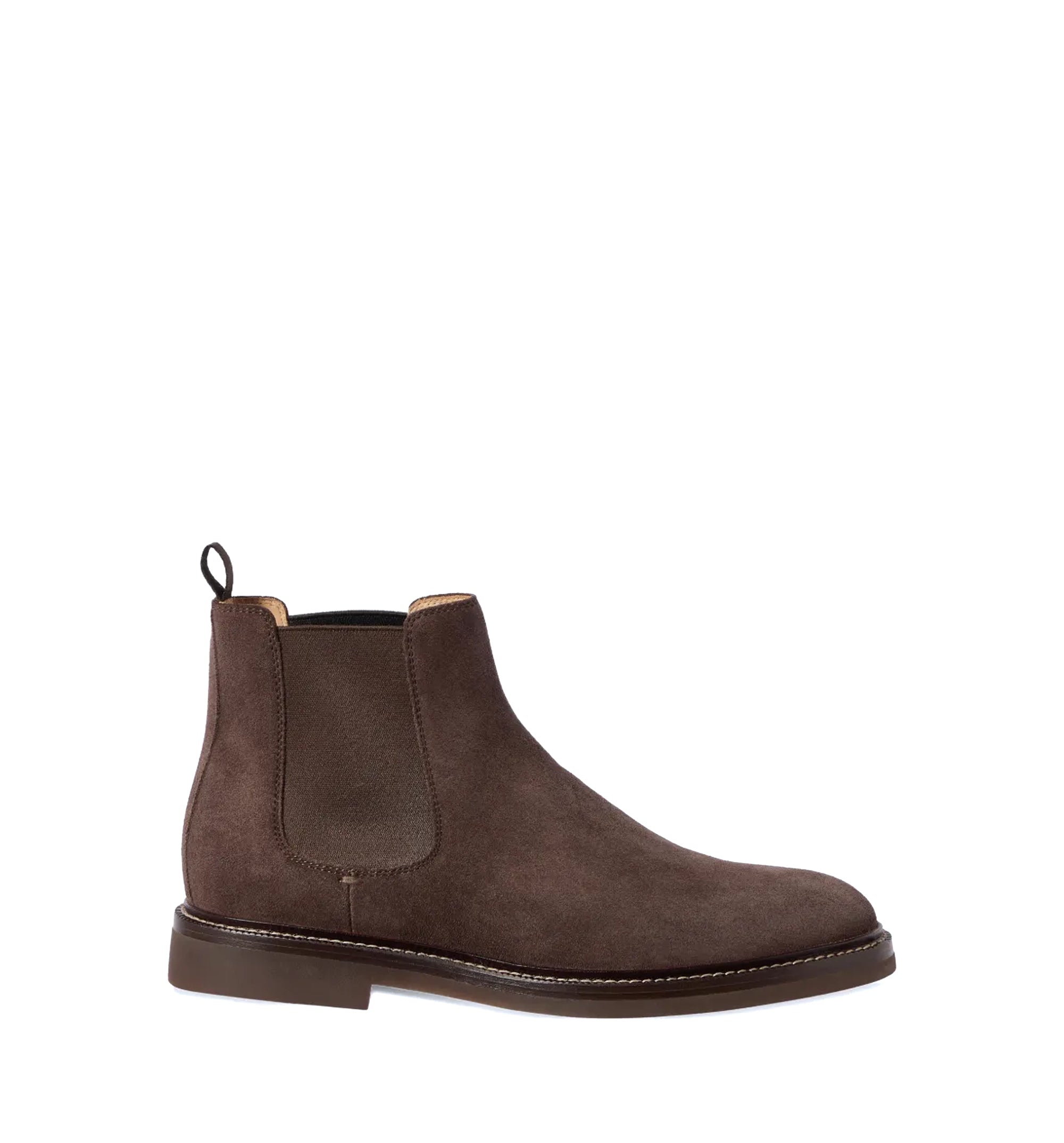 Suede chelsea boots