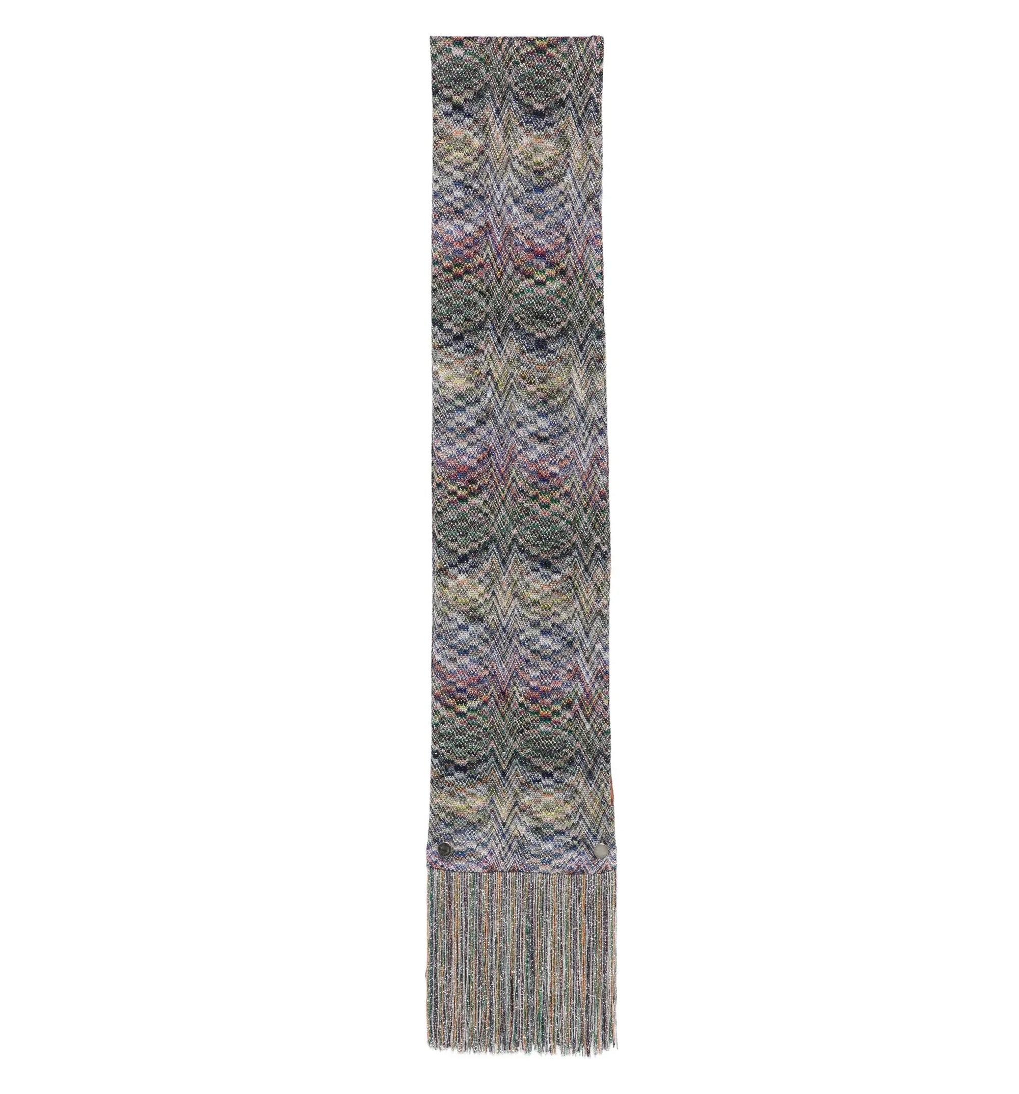 Zigzag Fringed Scarf