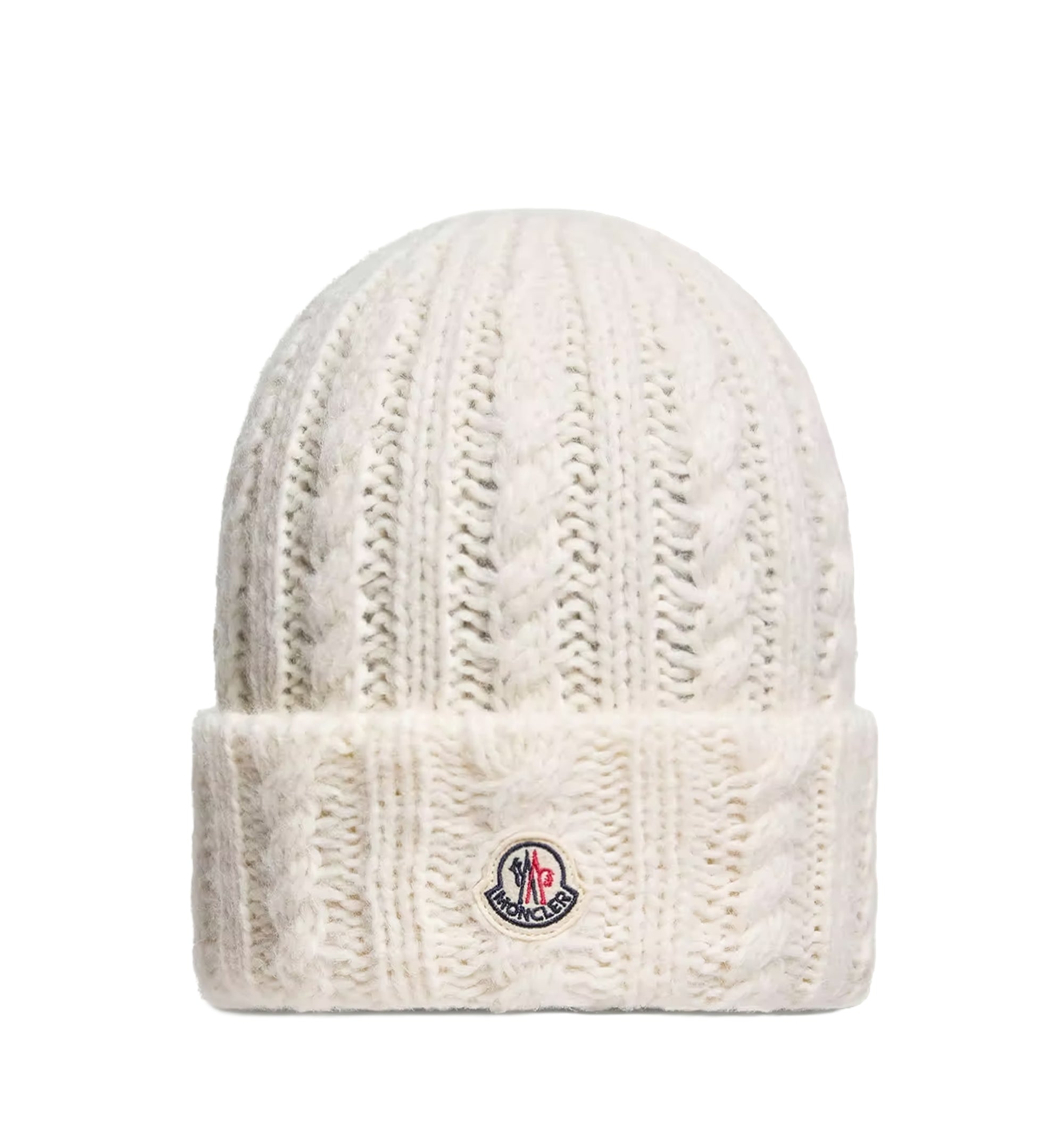 Cable Knit Wool Blend Beanie
