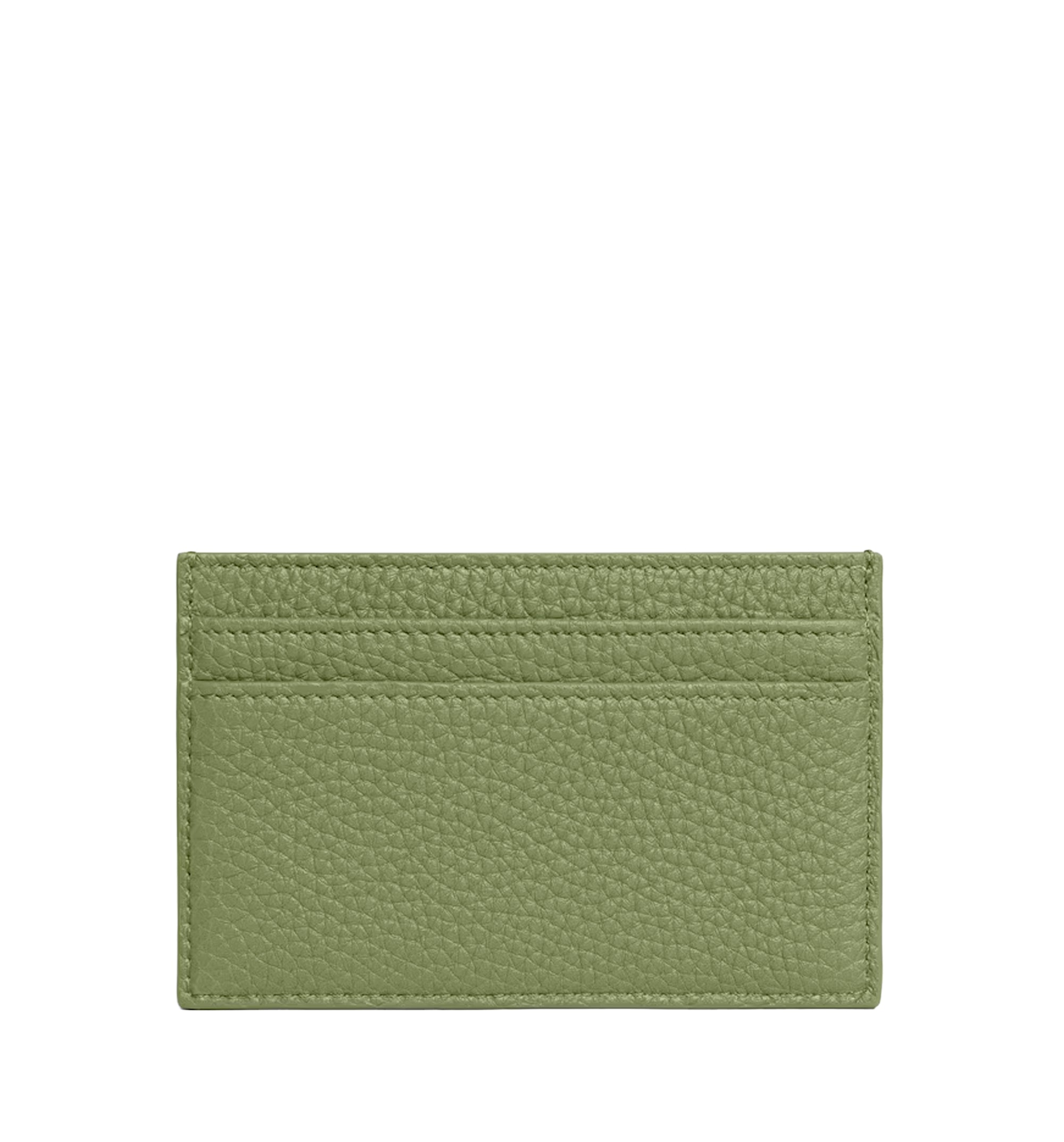 Card Holder In Grained Calfskin