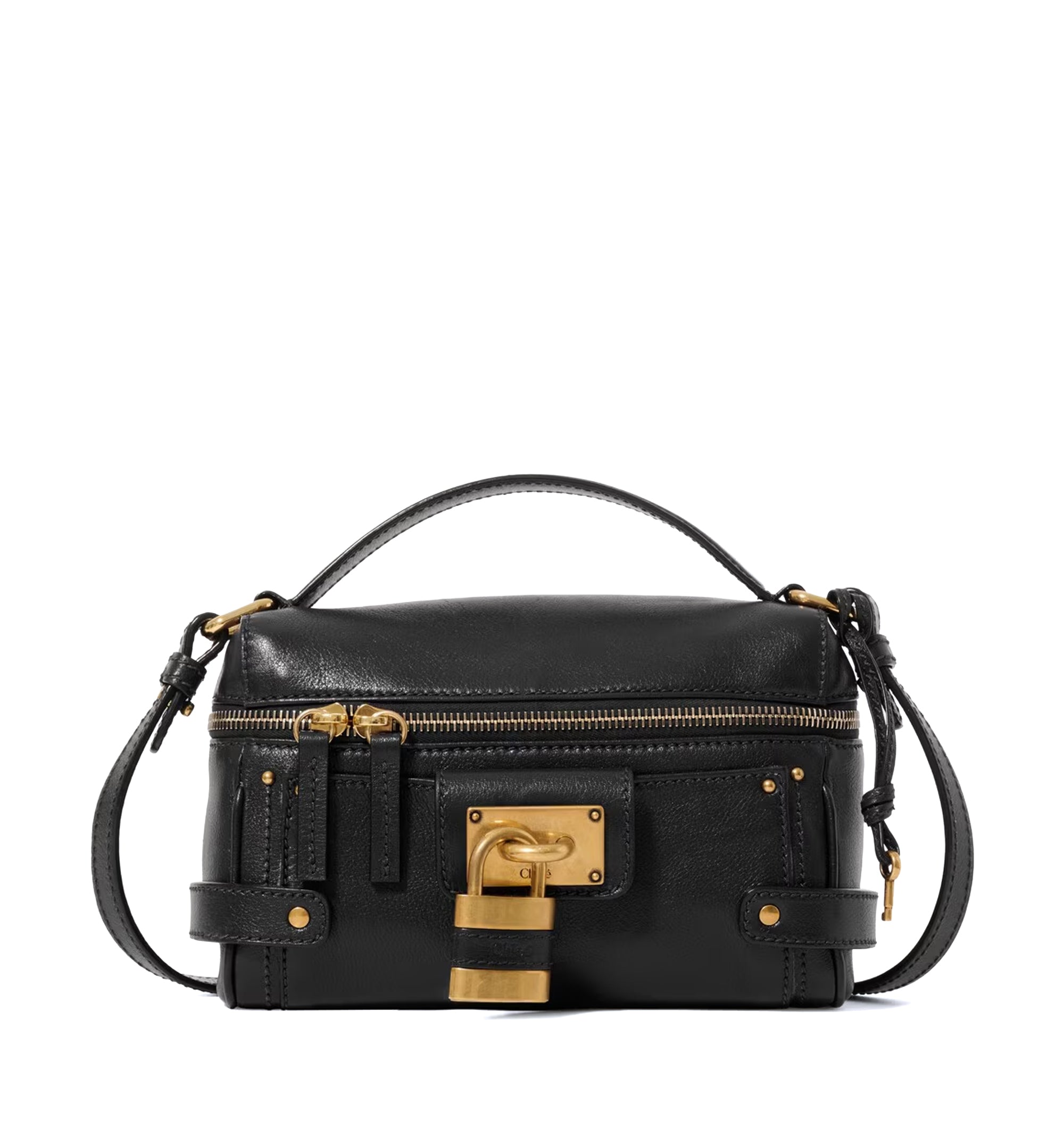 Paddington vanity bag in grained leather