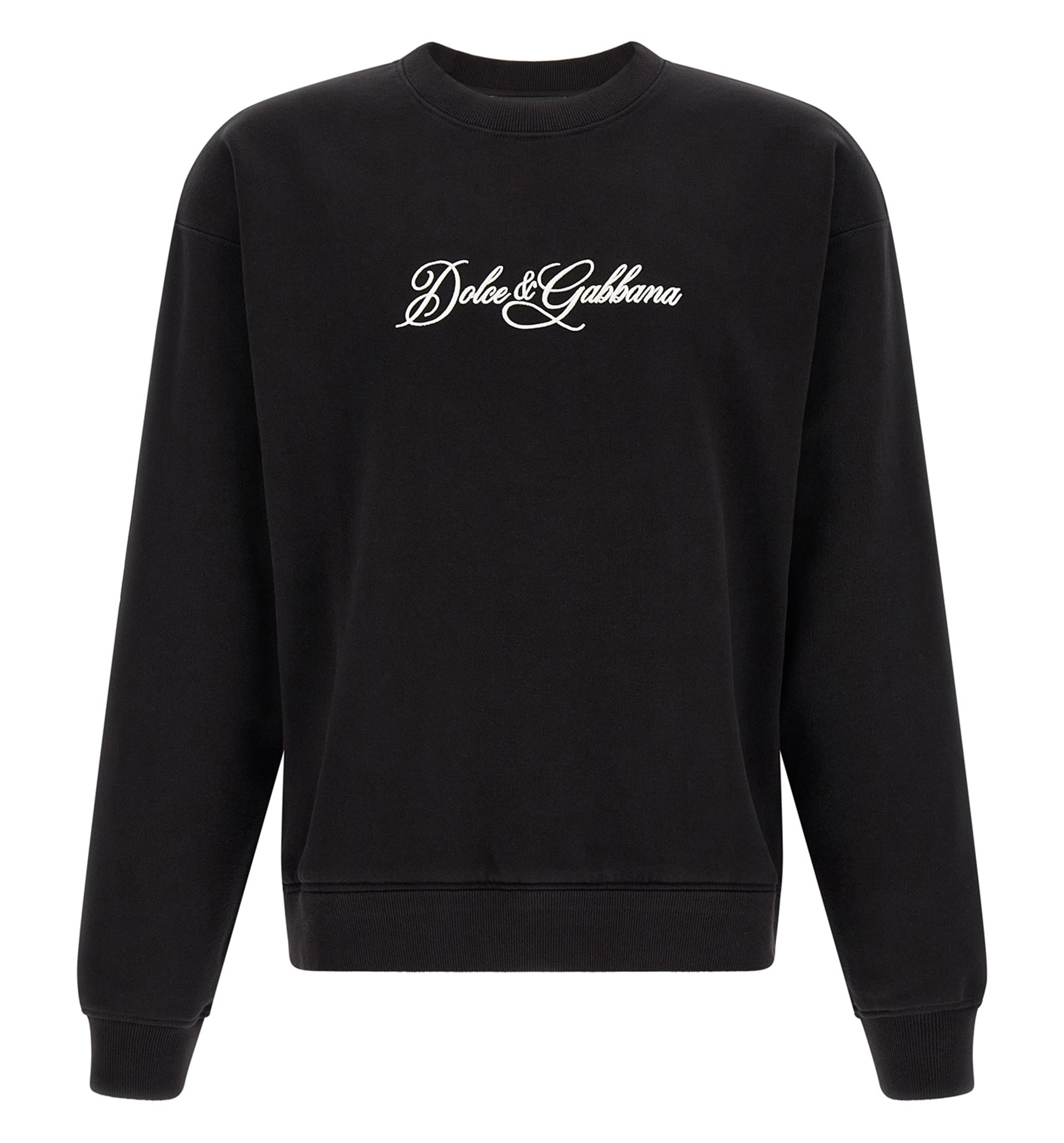 Logo embroidery sweatshirt