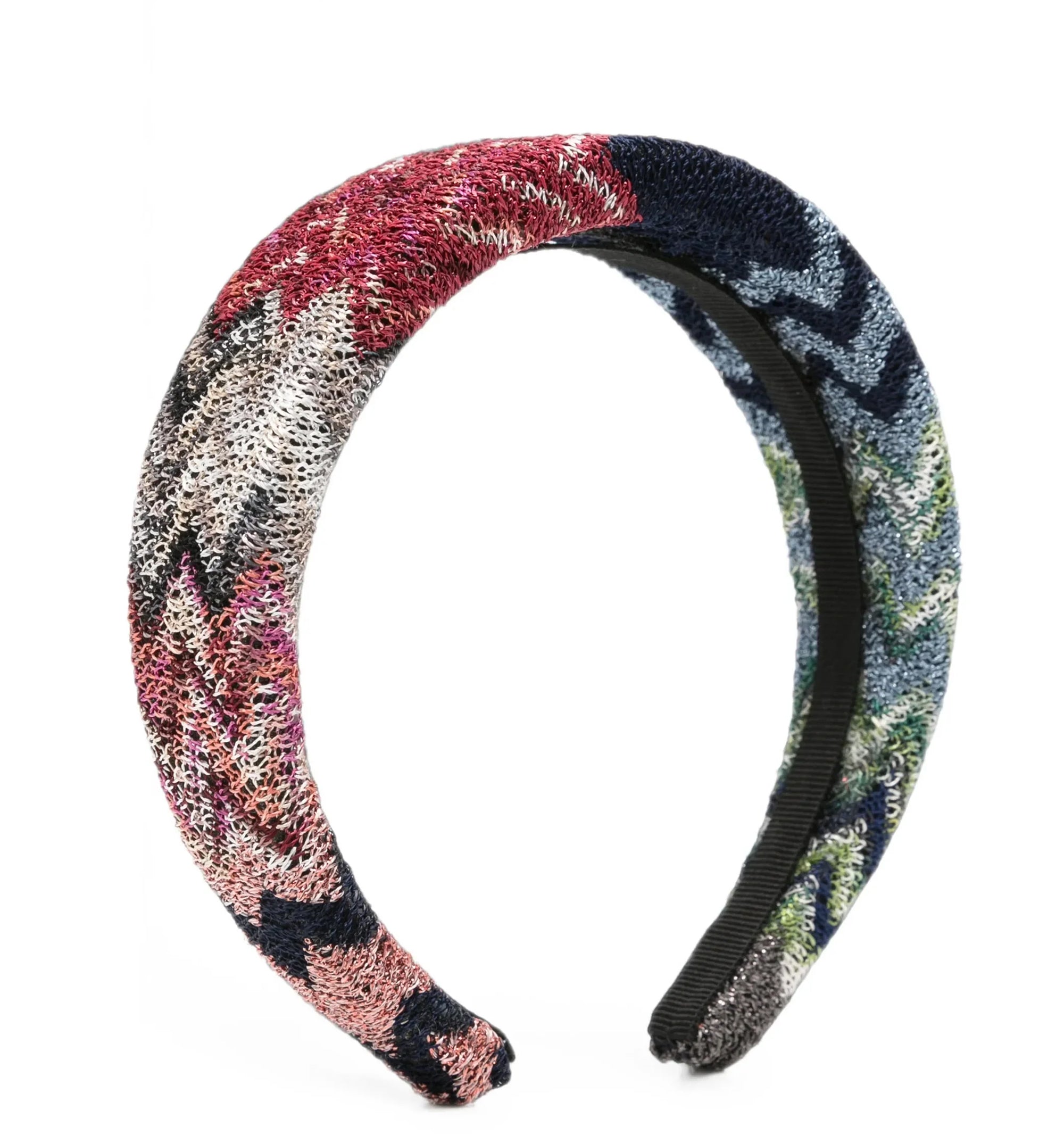 Zigzag-knit Padded Headband