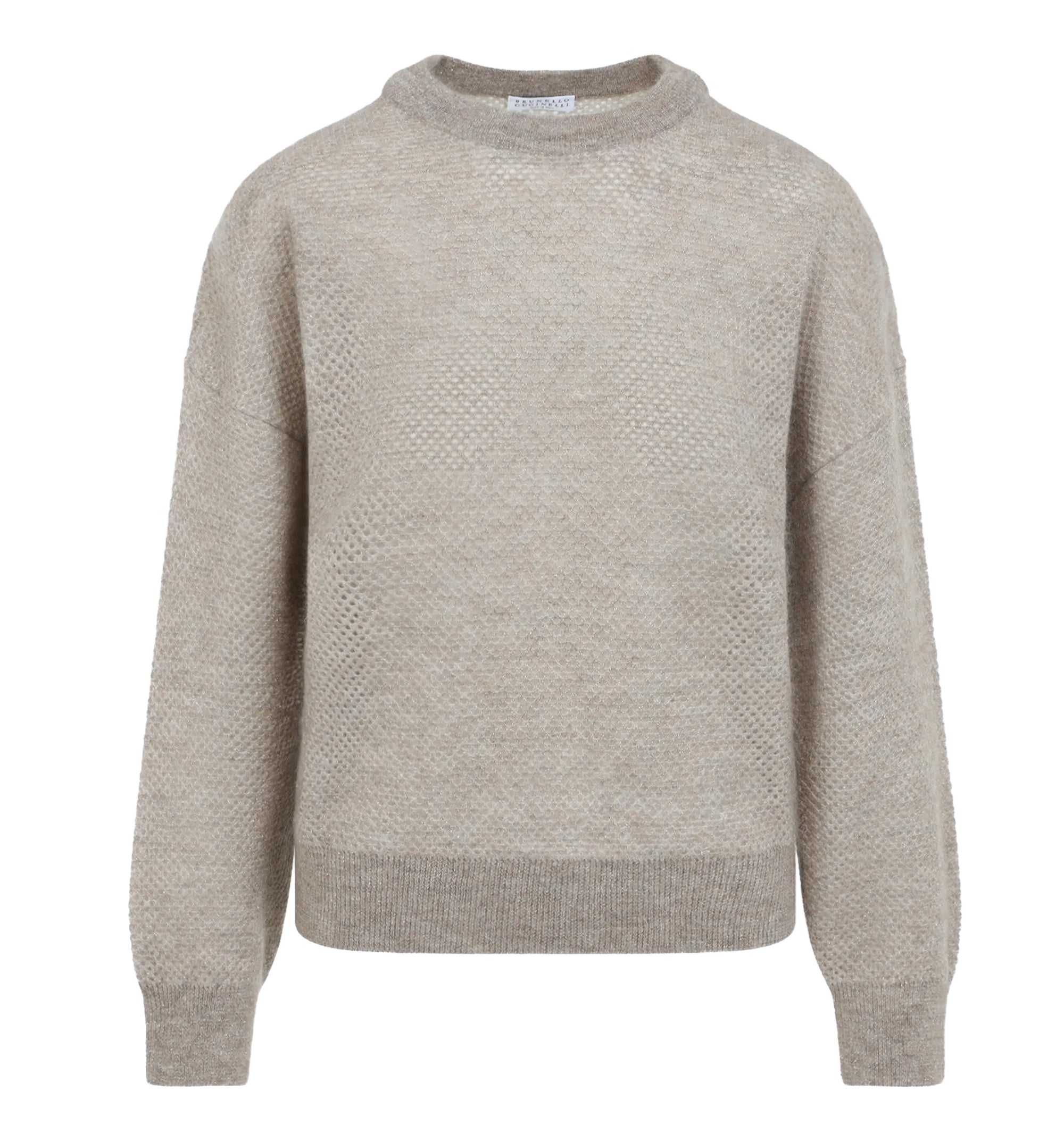 Open-knit sweater