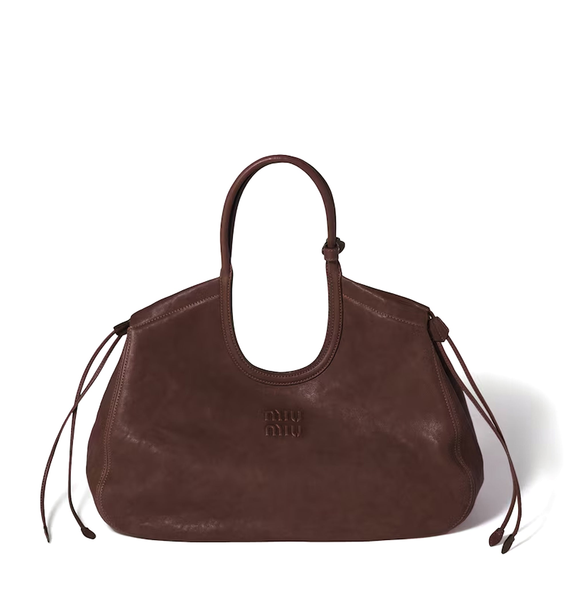 Ivy nappa leather shopping bag