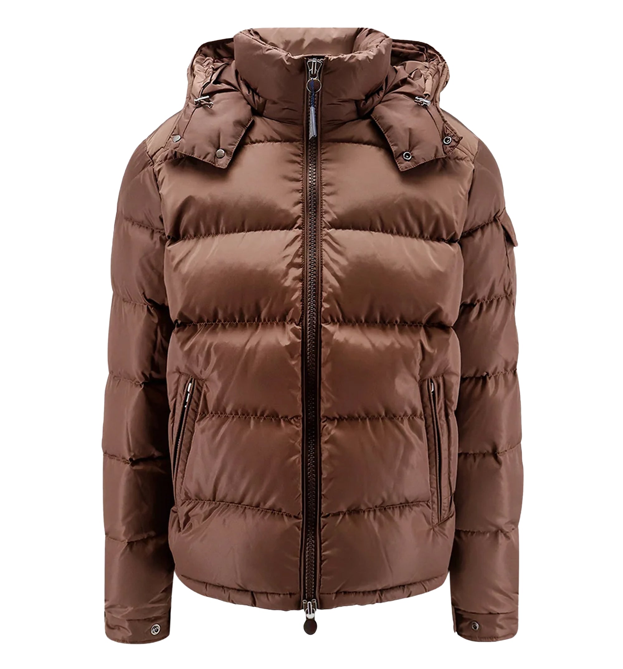 Moncler Maya Hooded Short Down Jacket