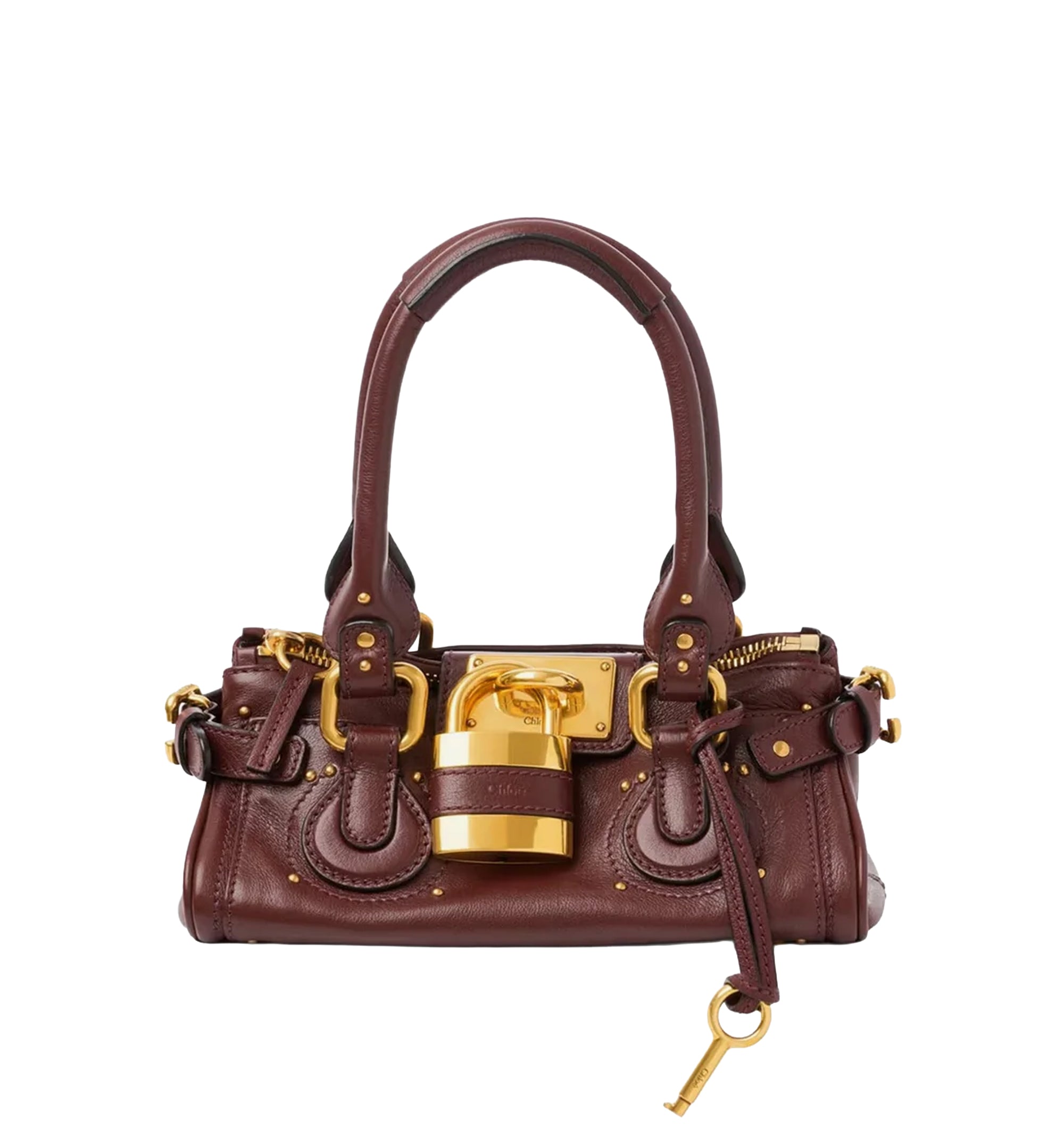 Small Paddington bag in grained leather