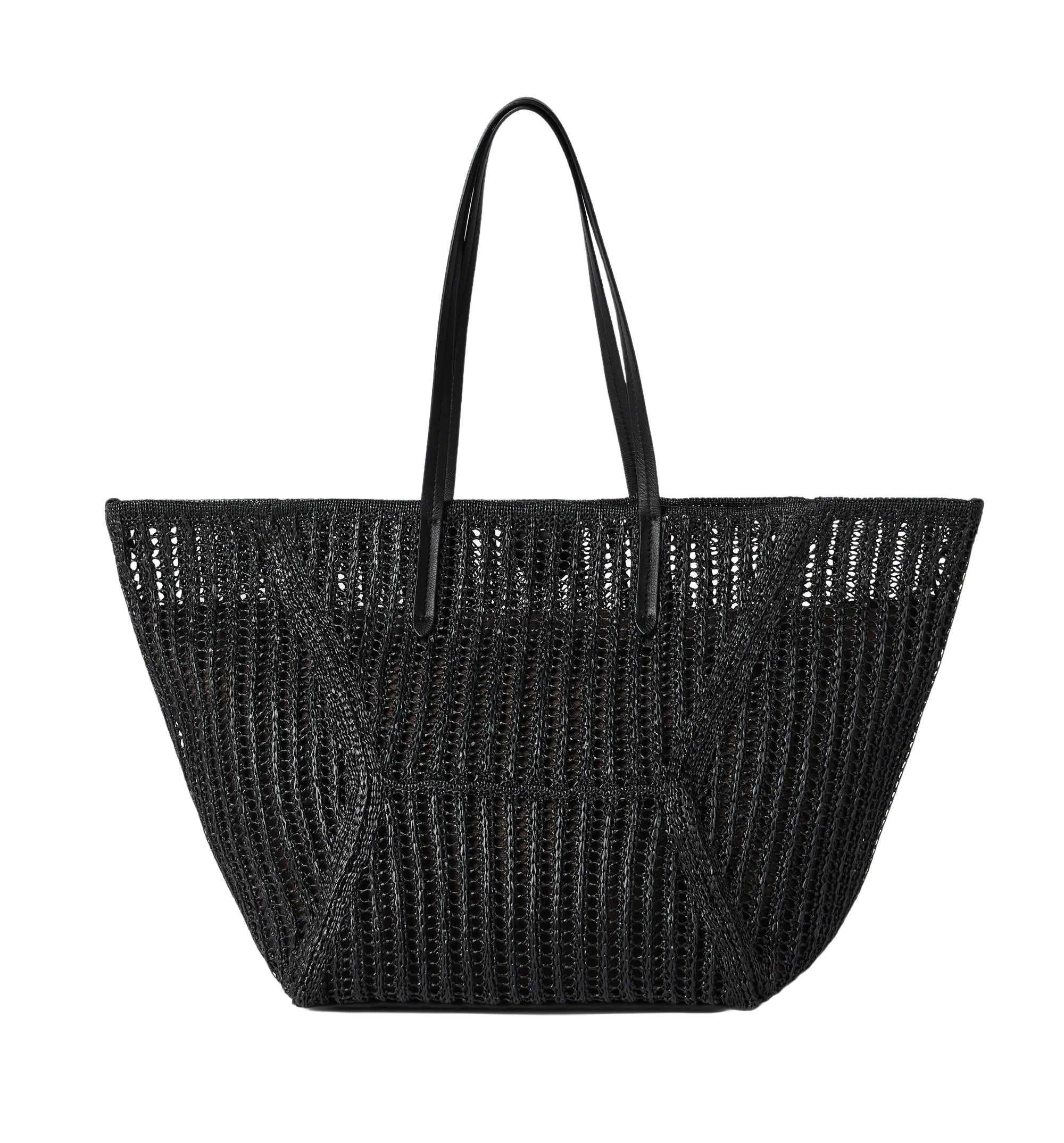 BC Duo raffia tote bag