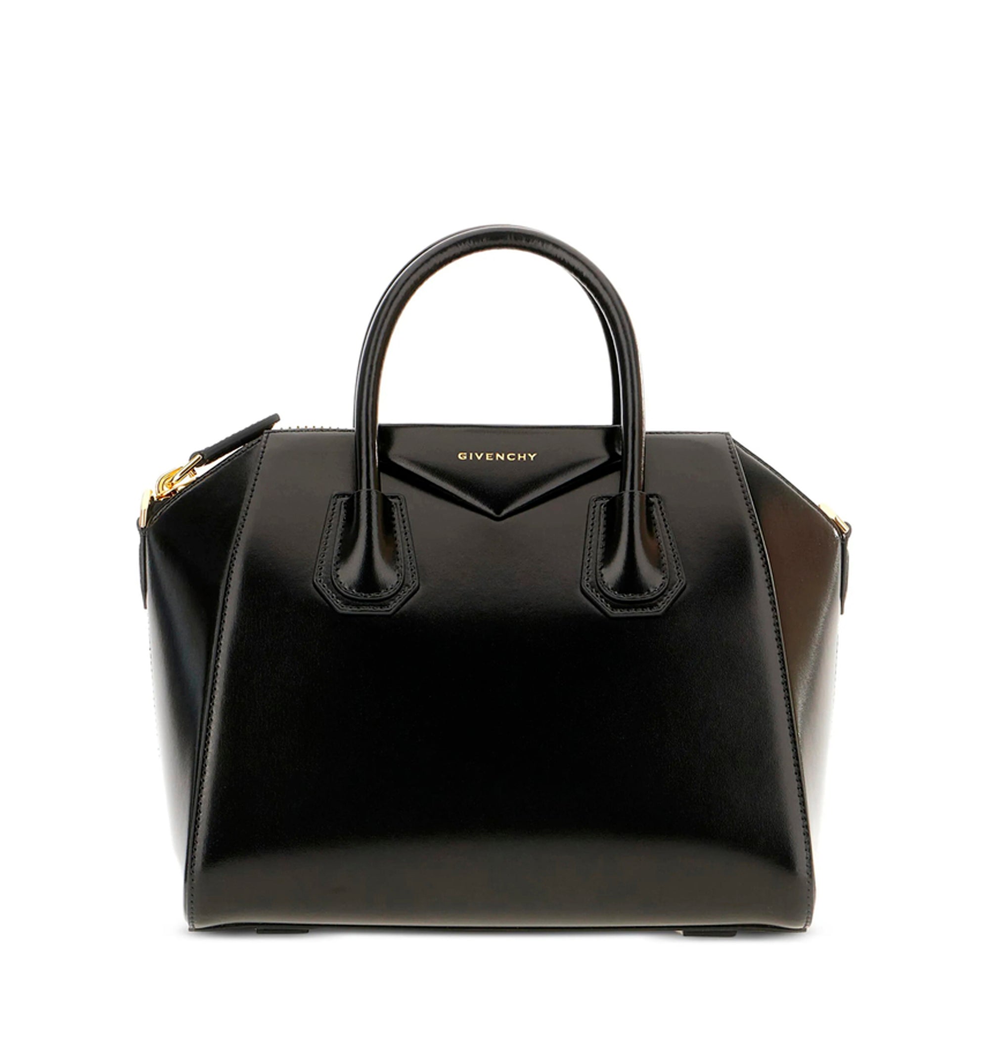 Small Antigona bag in Box leather