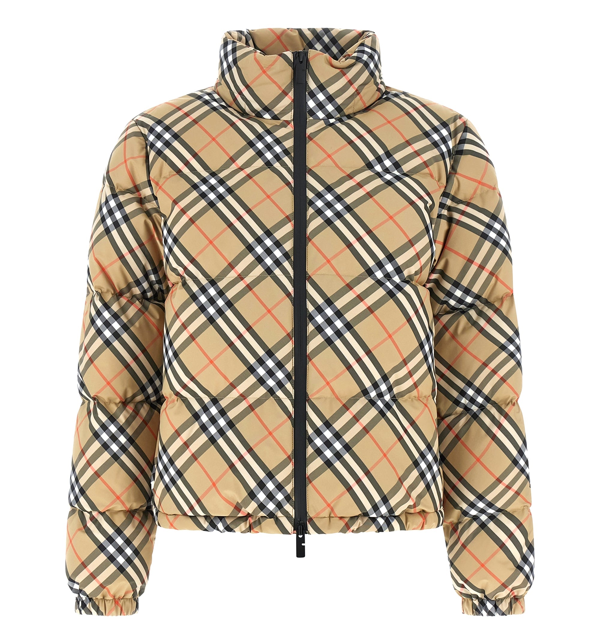 'Ambleside Check' down jacket