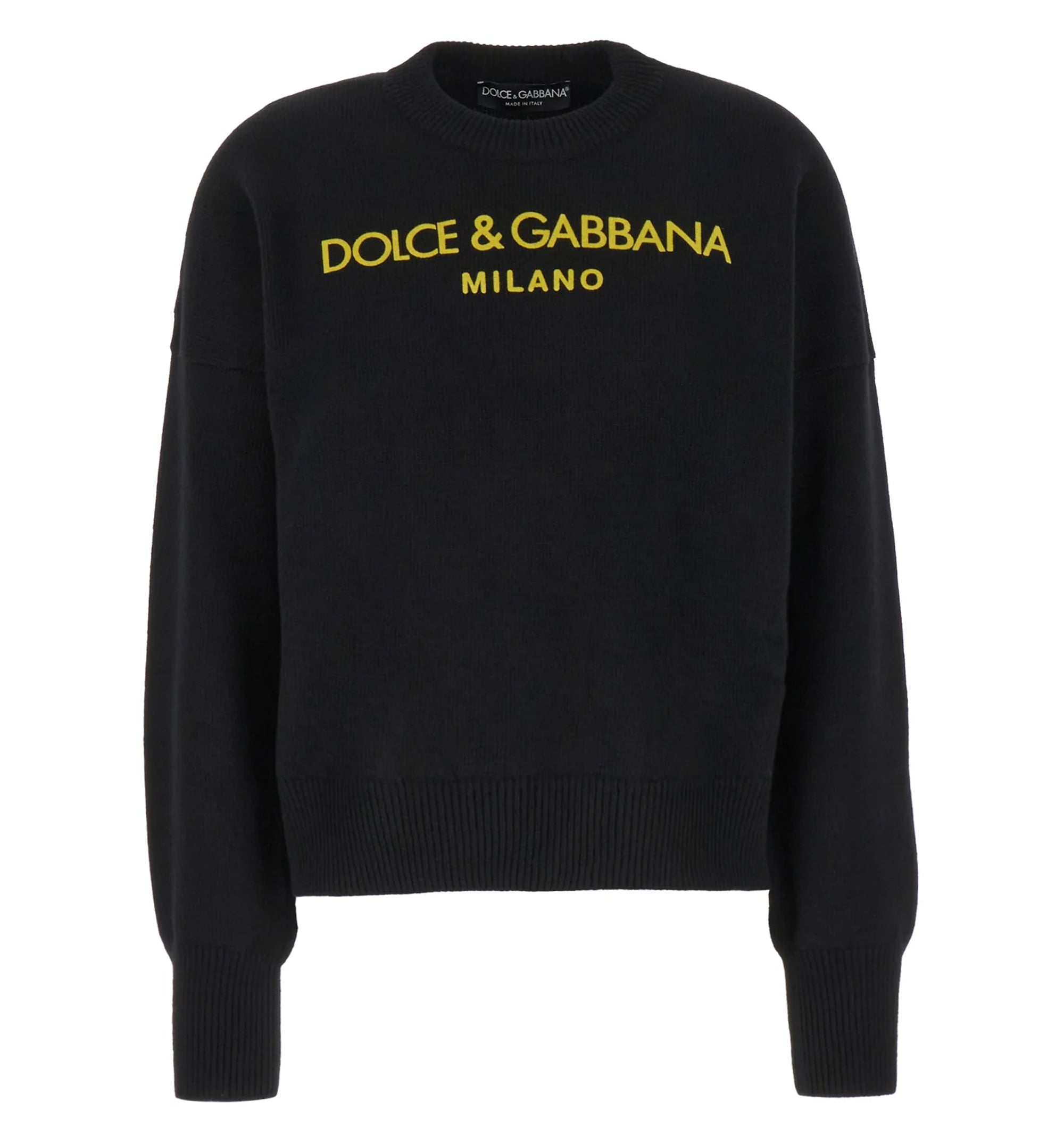 Black cashmere oversize sweater