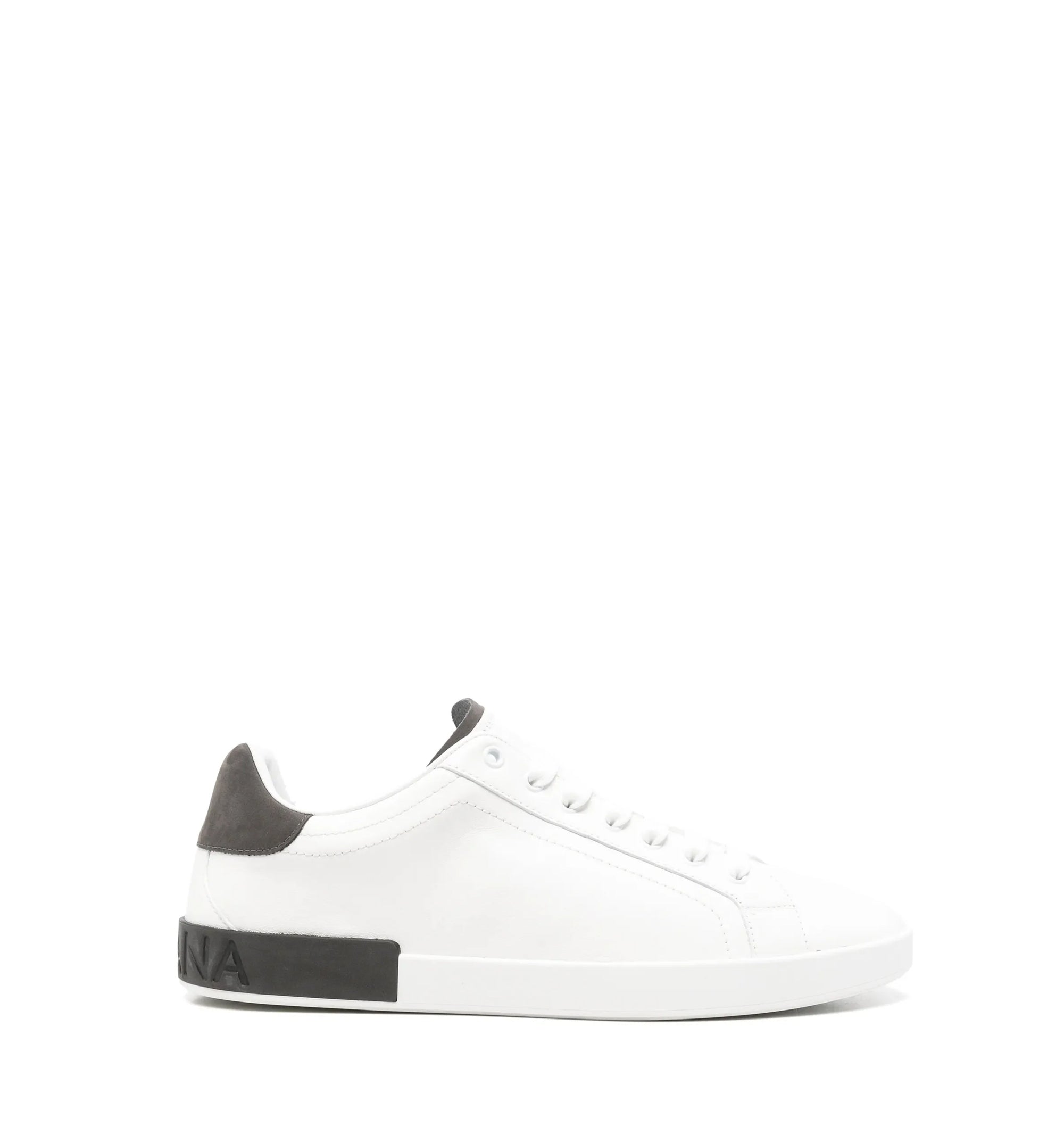 Logo-embossed Contrast-heel Sneakers