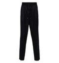 Mid-rise tapered trousers