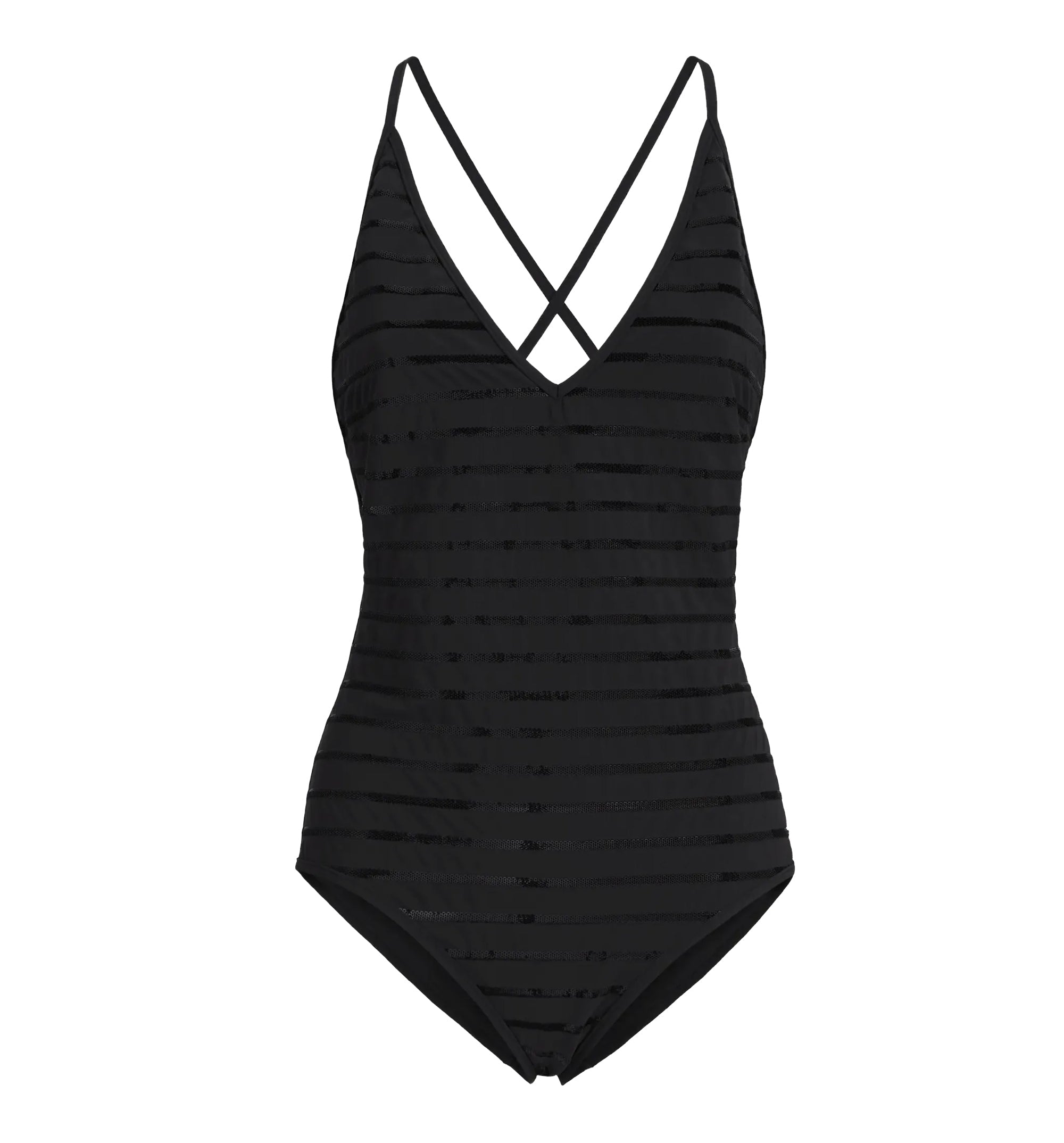V-neck swimsuit