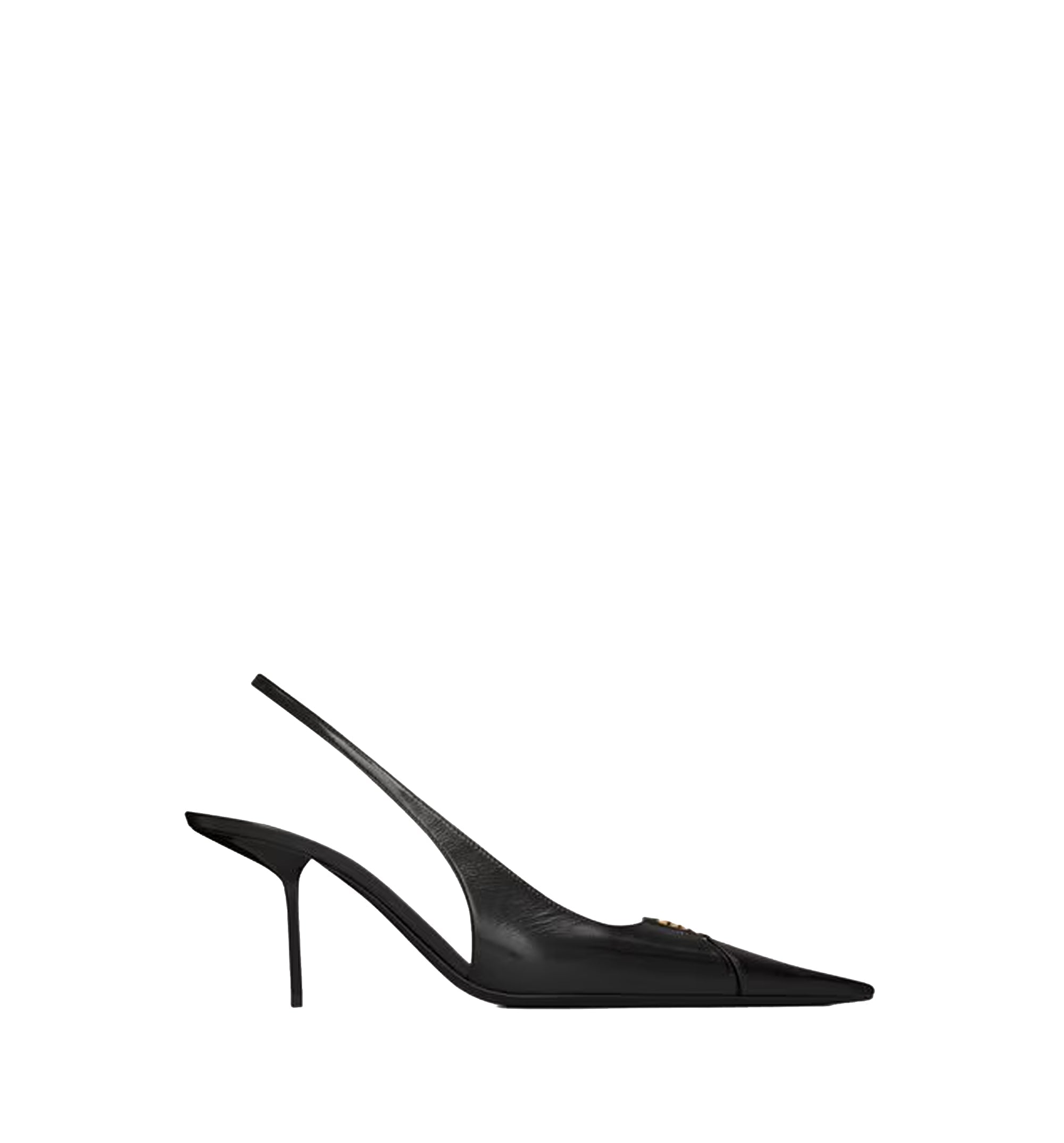 Babylone Breteuil Slingback Pumps In Smooth Leather