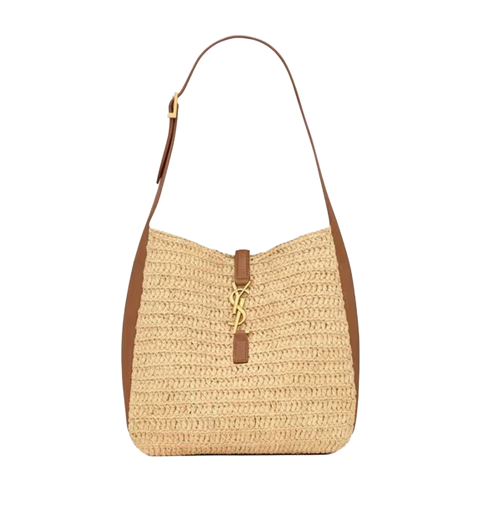 Le 5 à 7 Supple Small In Raffia And Leather