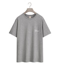 T-Shirt with Dior Embroidery, Relaxed Fit