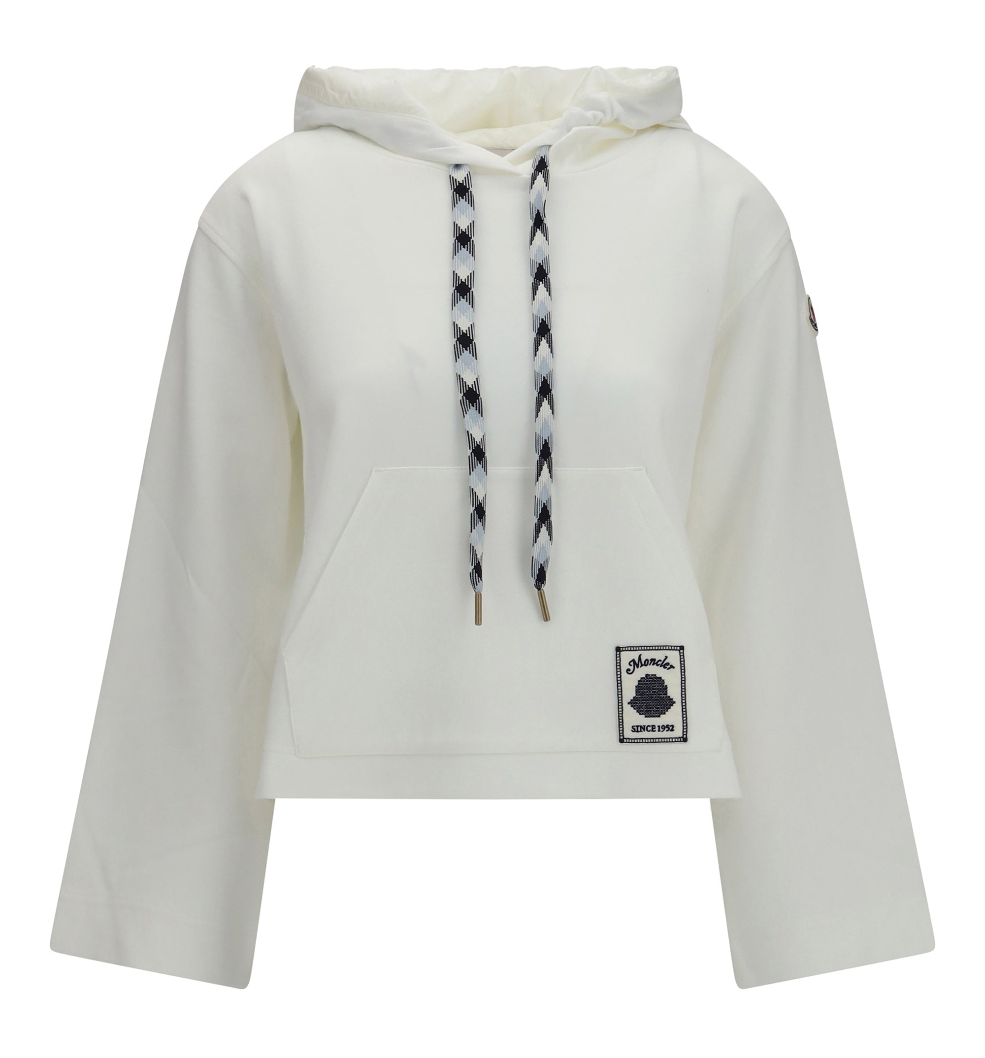 Cotton Blend Hooded Sweatshirt