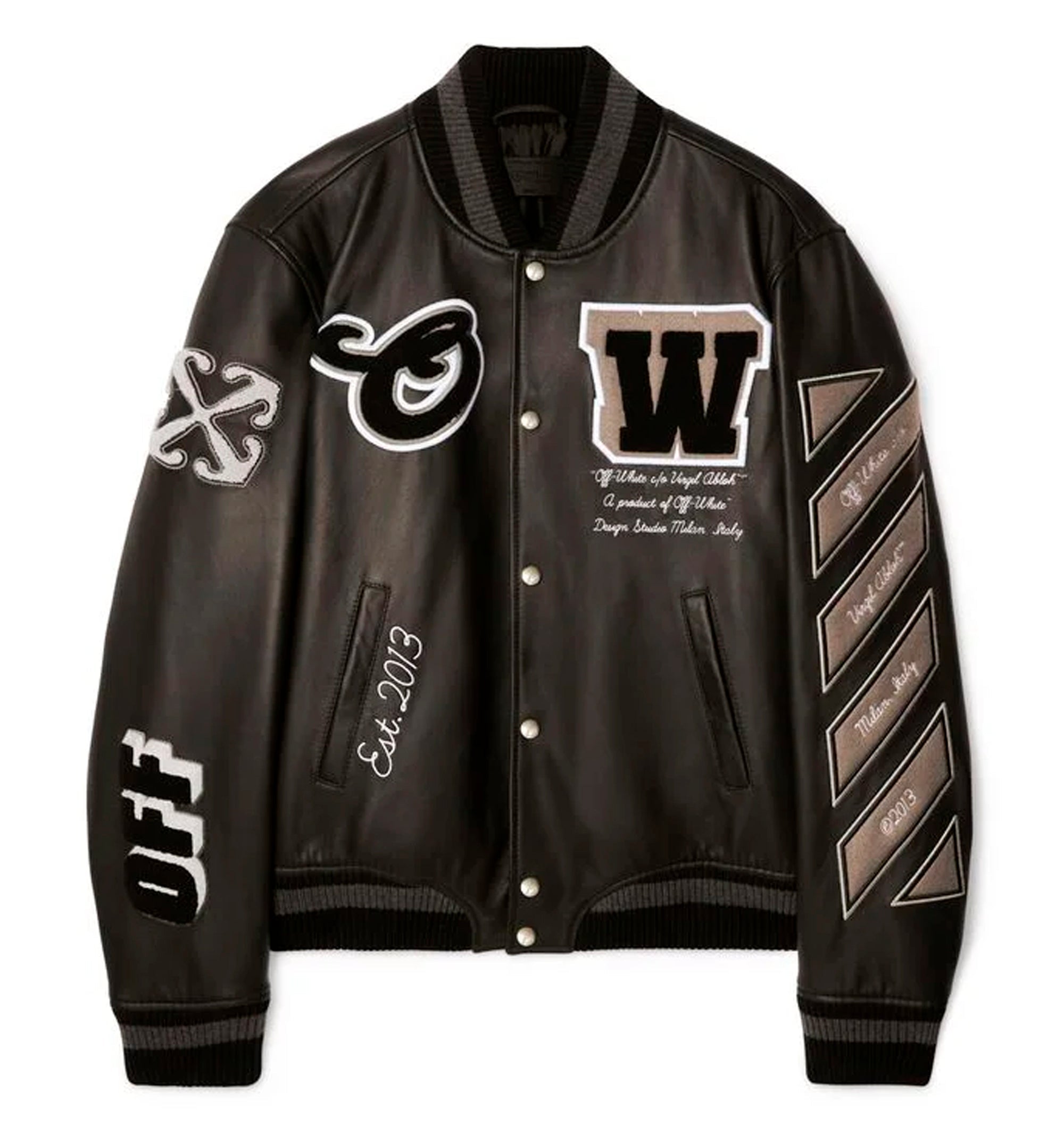 Full Leather Varsity Jacket