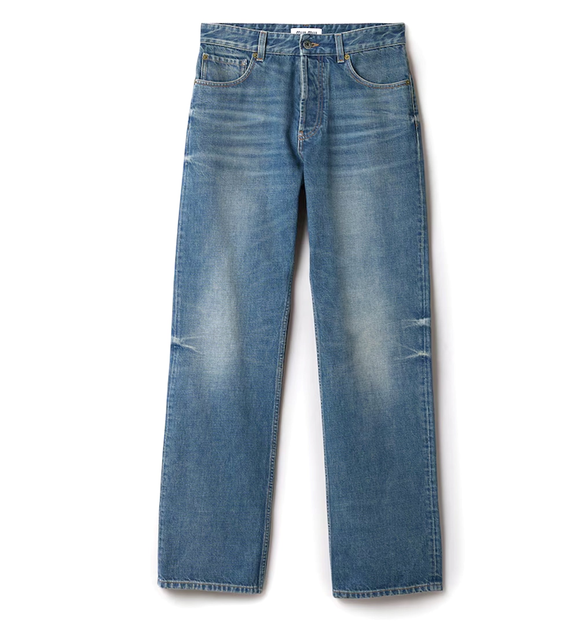 Five-pocket denim jeans